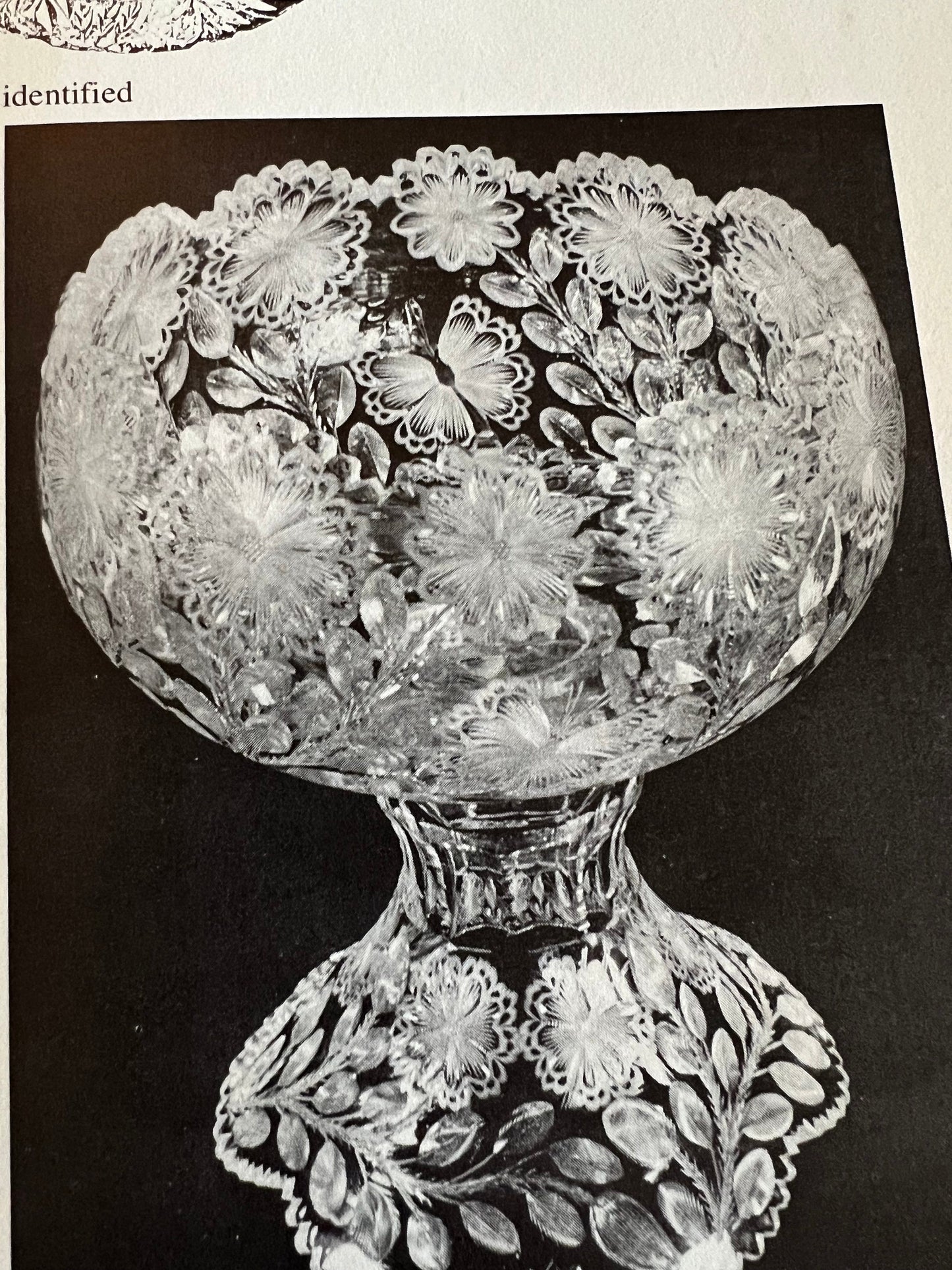 Encyclopedia of American Cut and Engraved Glass 1880-1917 Volume II Realistic Patterns by J. Michael Pearson Lover Antiques and Vintage