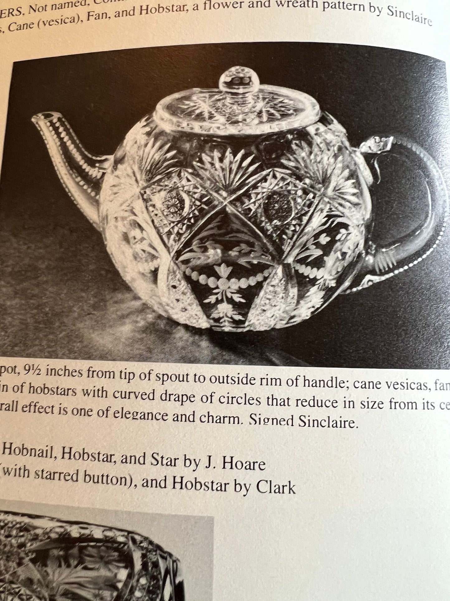 Encyclopedia of American Cut and Engraved Glass 1880-1917 Volume II Realistic Patterns by J. Michael Pearson Lover Antiques and Vintage