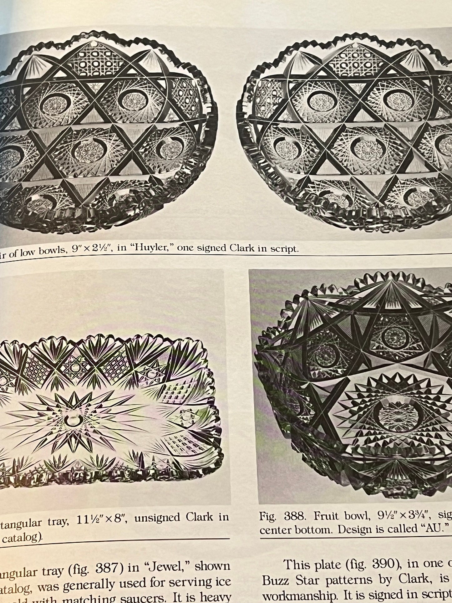 American Cut & Engraved Glass Book The Brilliant Period in Historical Perspective Guide by Martha Louise Swan Lover Antiques and Vintage