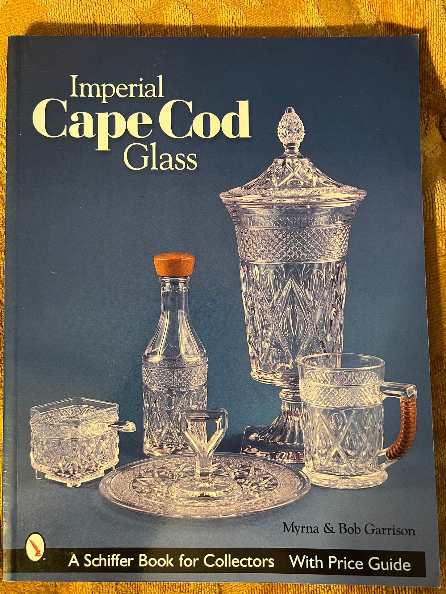 Imperial Cape Cod Glass Book Identification Price Guide by Myrna & Bob Garrison Glass Art Book Guide Lover Antiques and Vintage