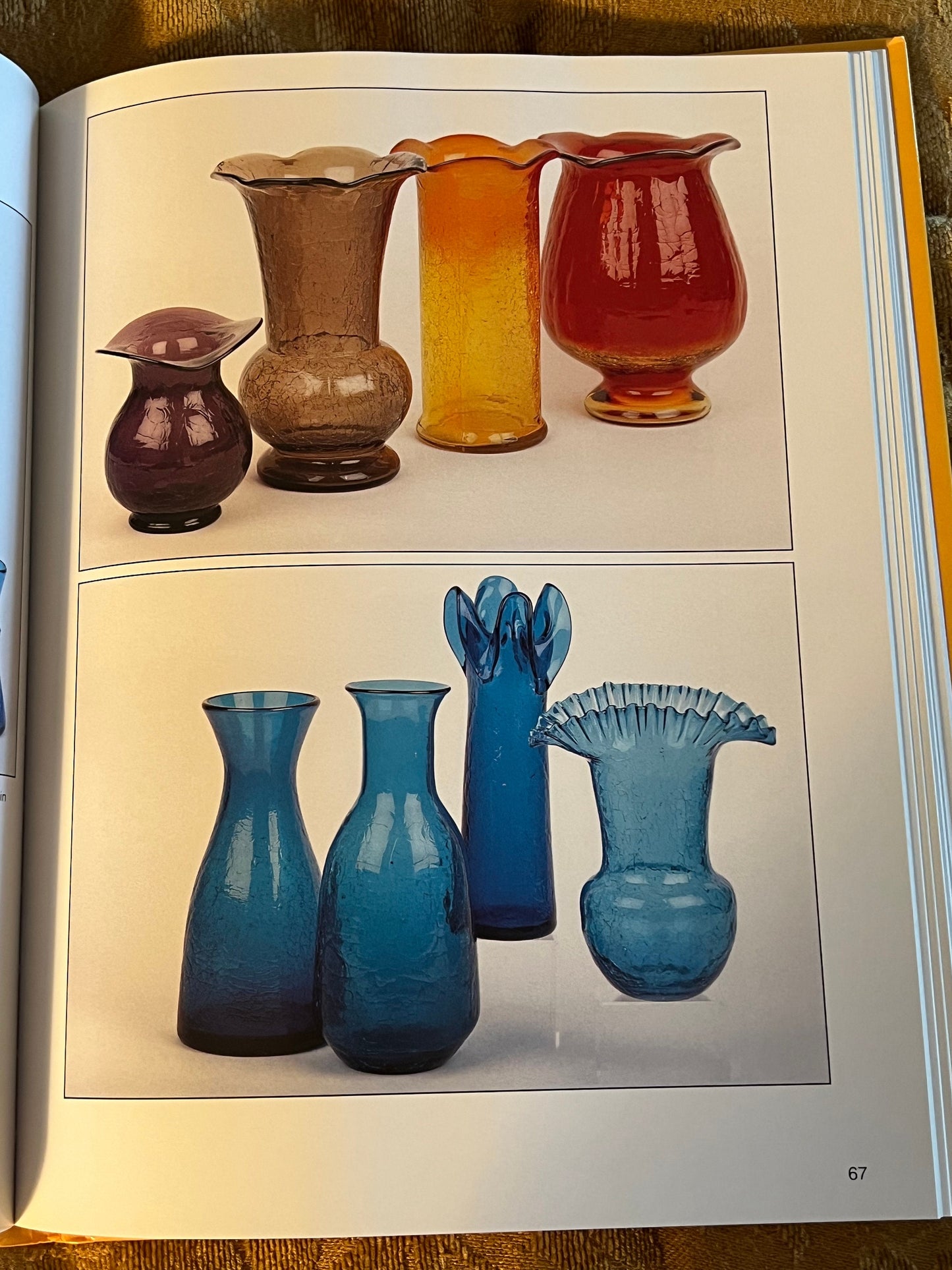 Crackle Glass Too: 1950’s-2000 with Price Guide by Leslie Pina Identification and Value Guide Book Glass Art Lover Antiques and Vintage