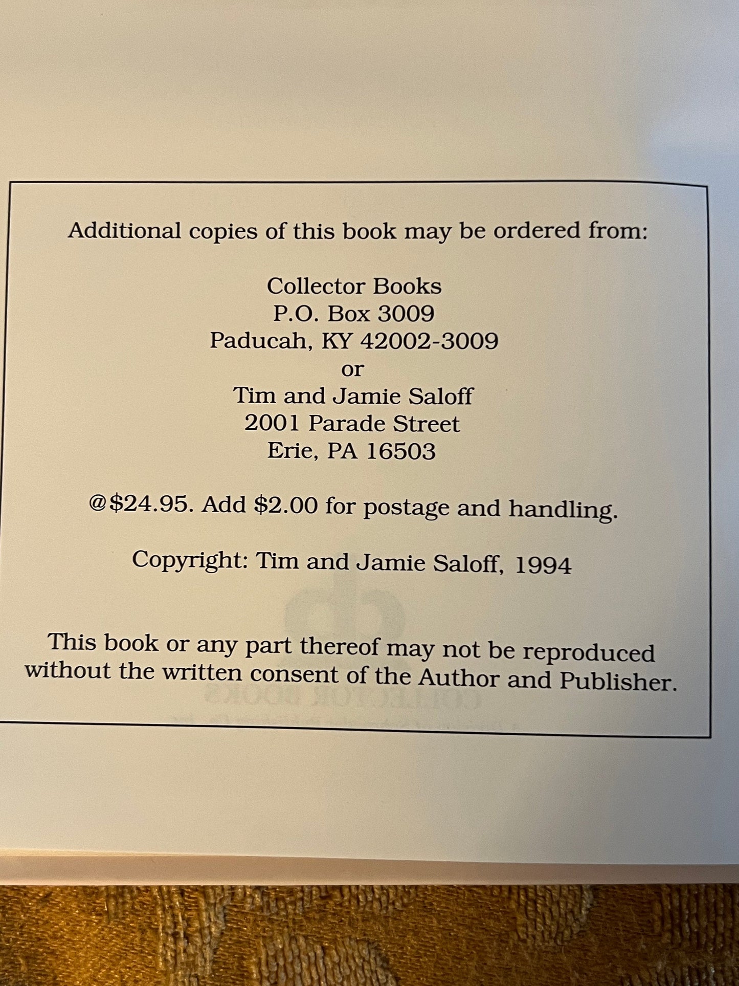 The Collector’s Encyclopedia of Cowan Pottery Book Identification & Values Guide by Tim and Jamie Saloff Hardcover Lover Antiques