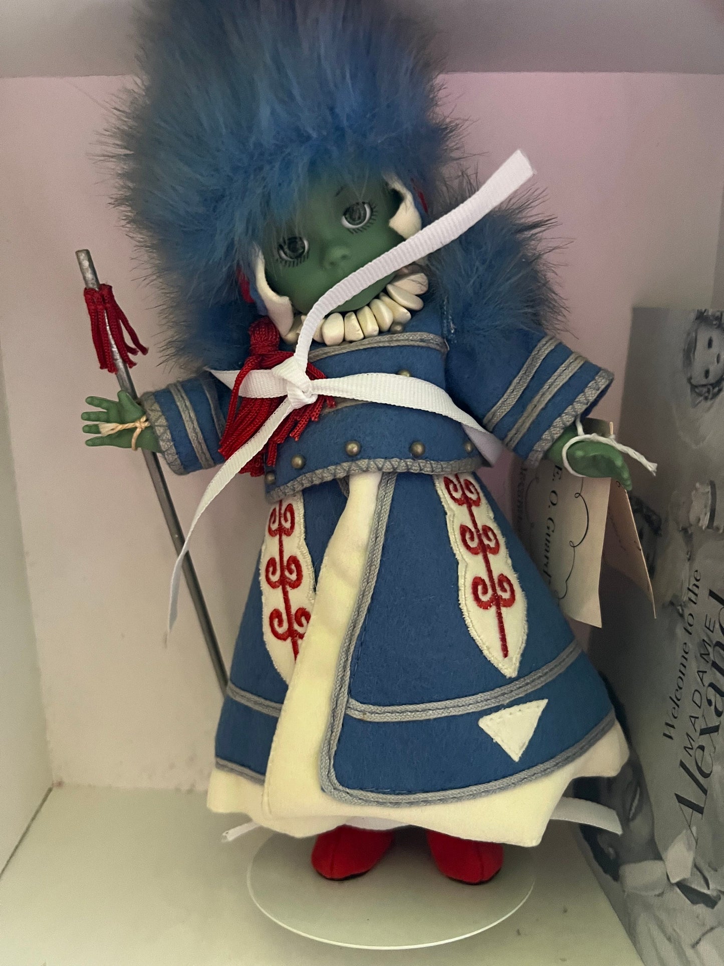 Vintage Madame Alexander OEO Guard Doll No. 33595 8” doll from The Wizard of Oz Dolls Collection Lover Antiques and Vintage