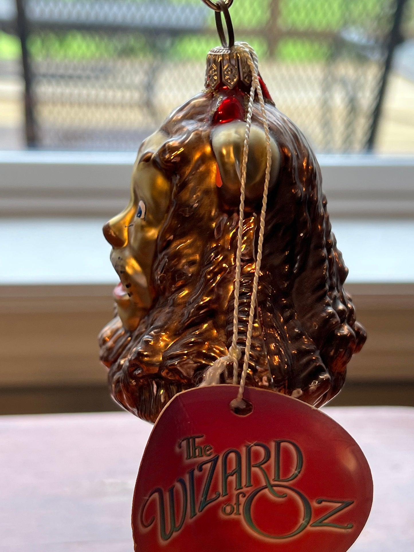 Vintage Cowardly Lion Ornament Polonaise Collection by Kurt S. Adler Komozja Wizard of Oz Christmas Holiday Ornaments Lover Antiques
