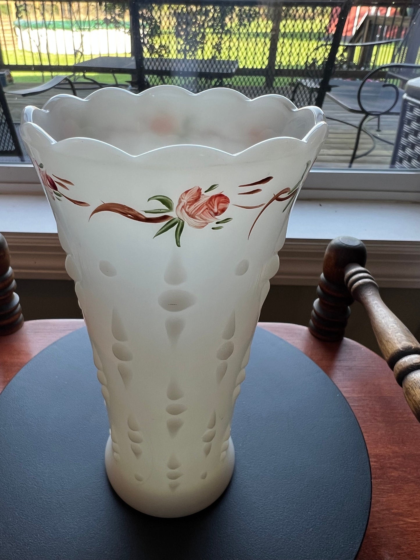 Vintage Boyd Glass Owl Bell Signed Art Glass Lover Antiques Gifts Owls Animals
