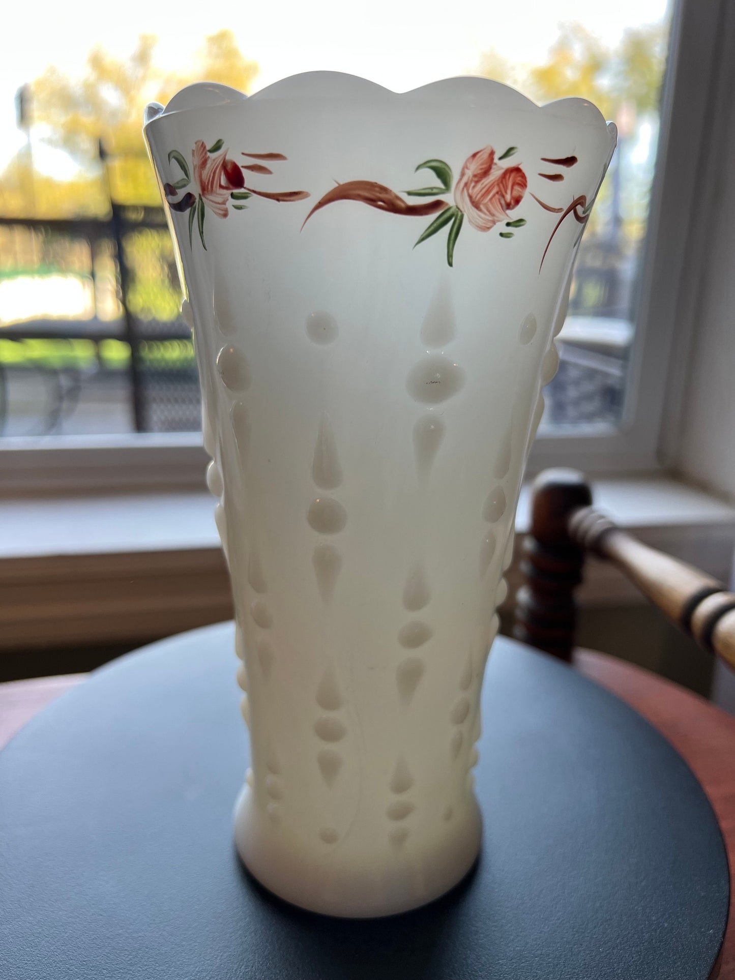 Vintage Amethyst Art Glass Pitcher Purple Mid Century Glassware Glass Art Vase