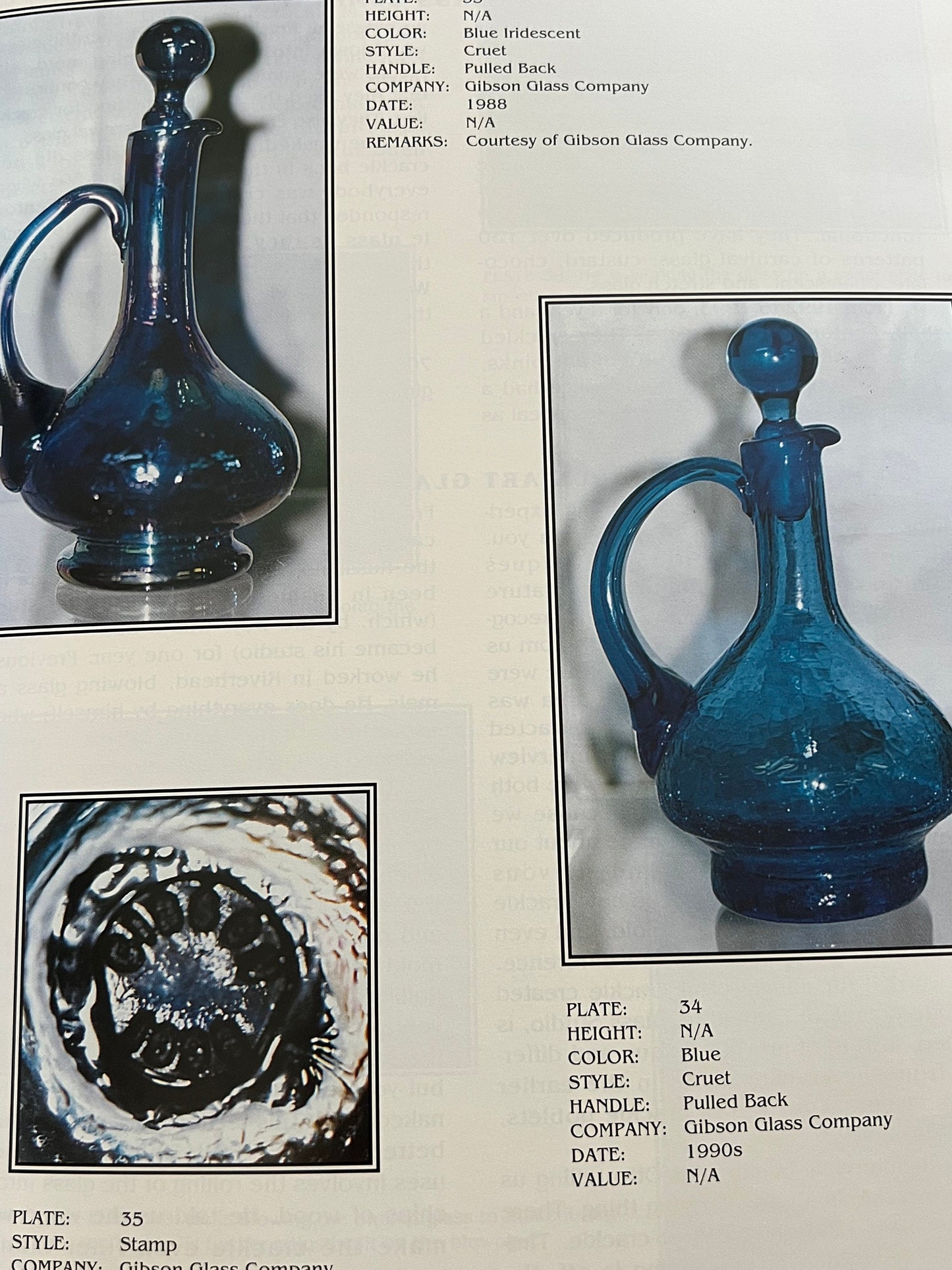 Crackle Glass Identification & Value Guide Book II by Stan and Arlene Weitman Book Glass Art Lover Antiques and Vintage