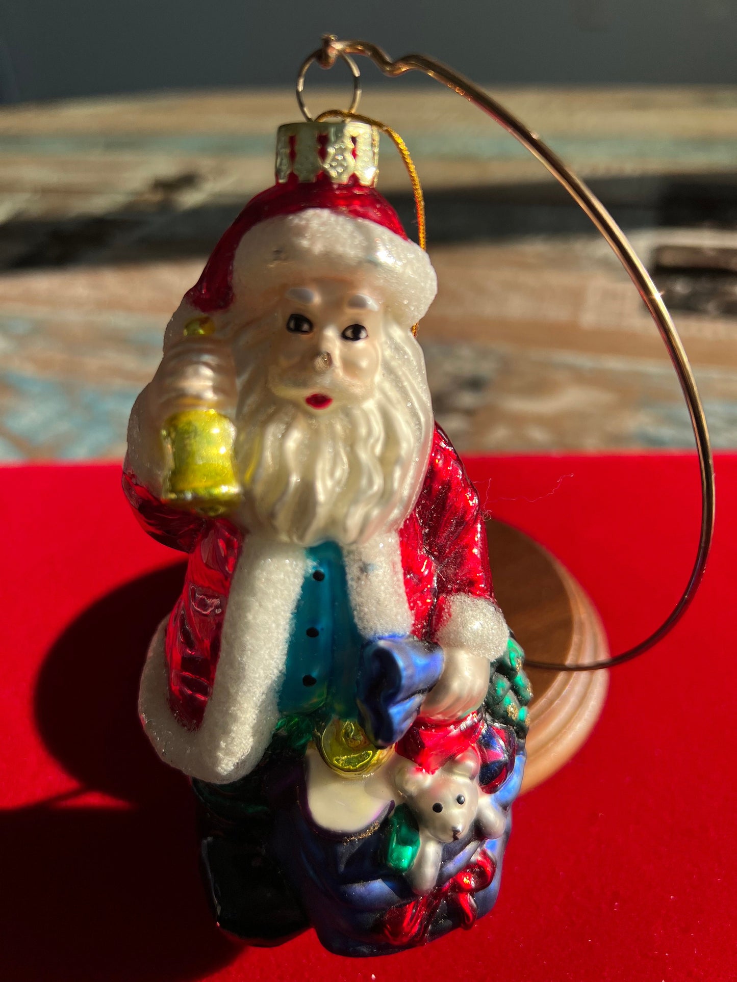 Vintage Santa Claus Ornament, Santa Christmas Ornaments, Old St. Nicholas St. Nick, Lover Antiques and Vintage