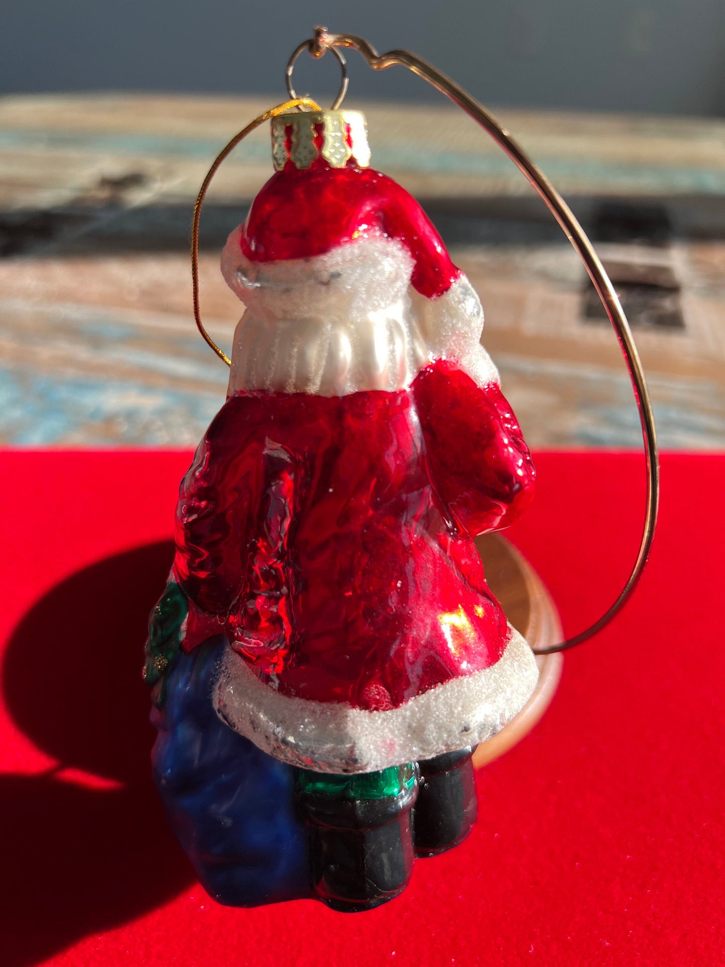 Vintage Santa Claus Ornament, Santa Christmas Ornaments, Old St. Nicholas St. Nick, Lover Antiques and Vintage