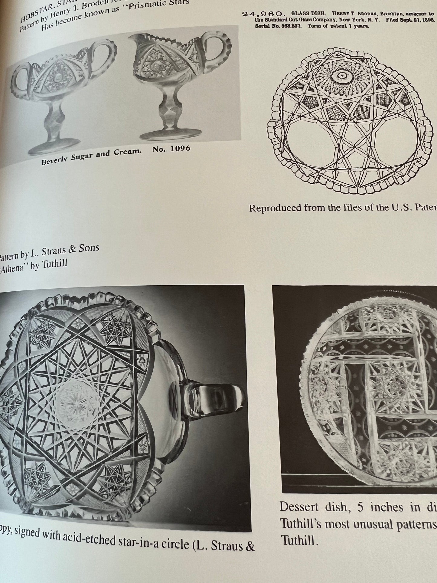 Encyclopedia of American Cut and Engraved Glass 1880-1917 Volume III Geometric Motifs by J. Michael Pearson Lover Antiques and Vintage