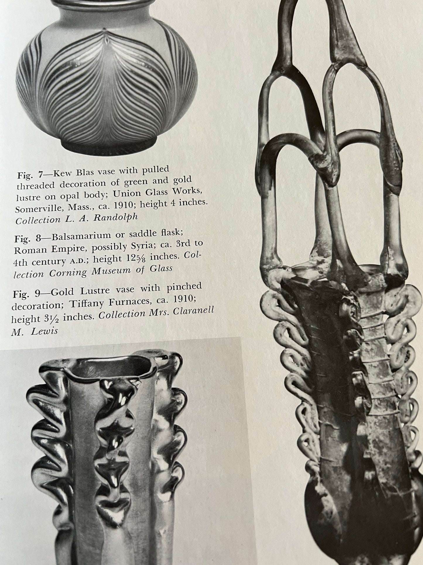 American Art Nouveau Glass Book by Albert Christian Revi, First Edition Copy, Tiffany, Steuben Glass, Lustre Art Glass, Douglas Nash