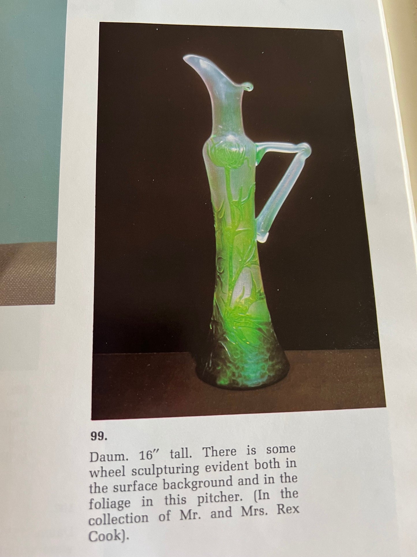Vintage French Cameo Glass Book, by Berniece and Henry Blount, Cameo Glass Guide, 1968, Glass from France, Lover Antiques and Vintage