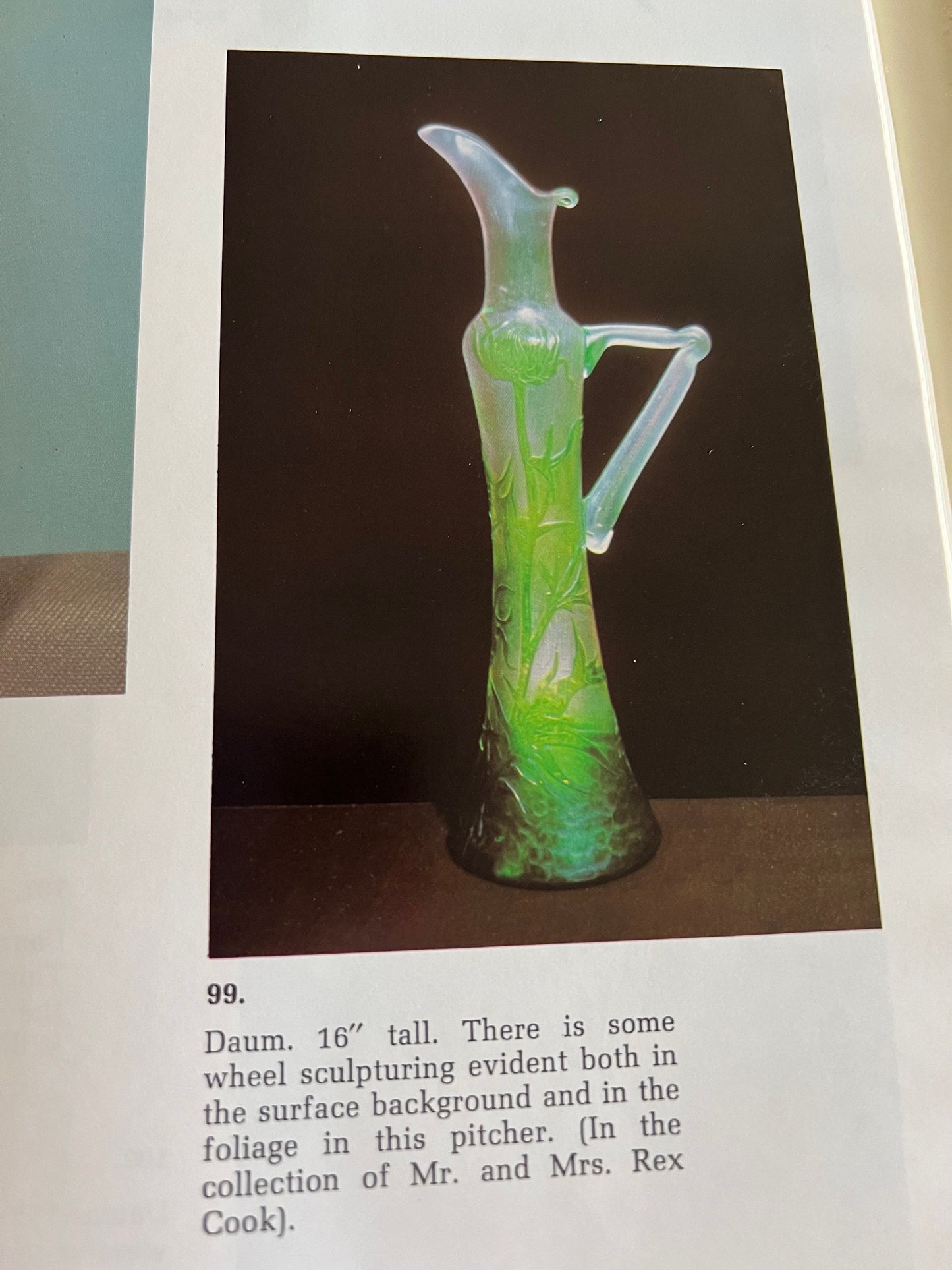 Vintage French Cameo Glass Book, by Berniece and Henry Blount, Cameo Glass Guide, 1968, Glass from France, Lover Antiques and Vintage