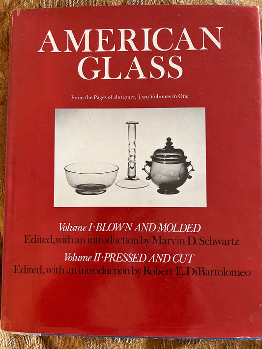 America Glass Volume I Blown and Molded and Volume II Pressed and Cut Book, American Glass Guide, Glass Book, Lover Antiques and Vintage