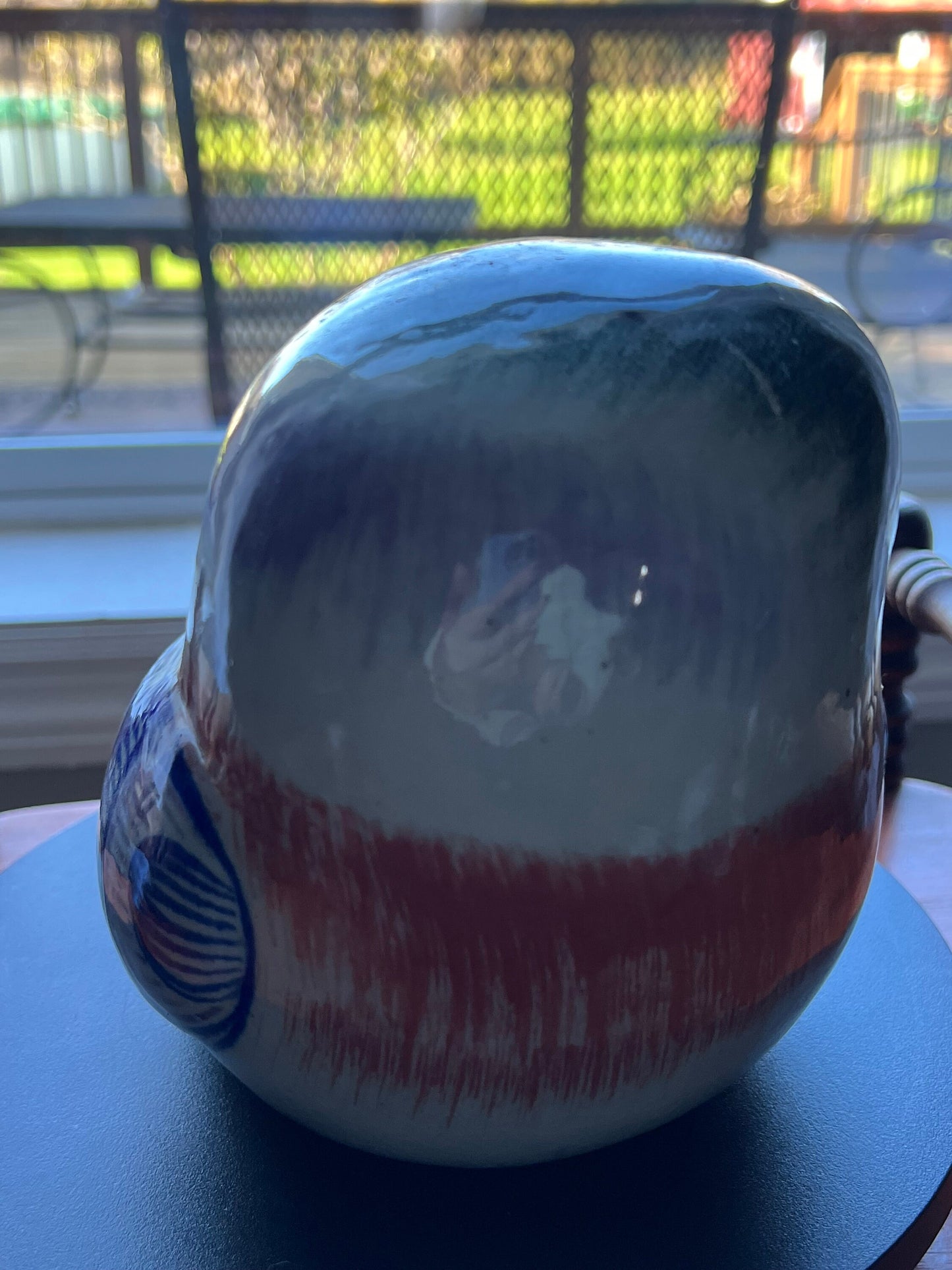 Vintage Tonala Mexican Pottery Owl, ERandi signed, Owl Art, Mid-Century Modern Pottery, Bird Lover Antiques and Vintage