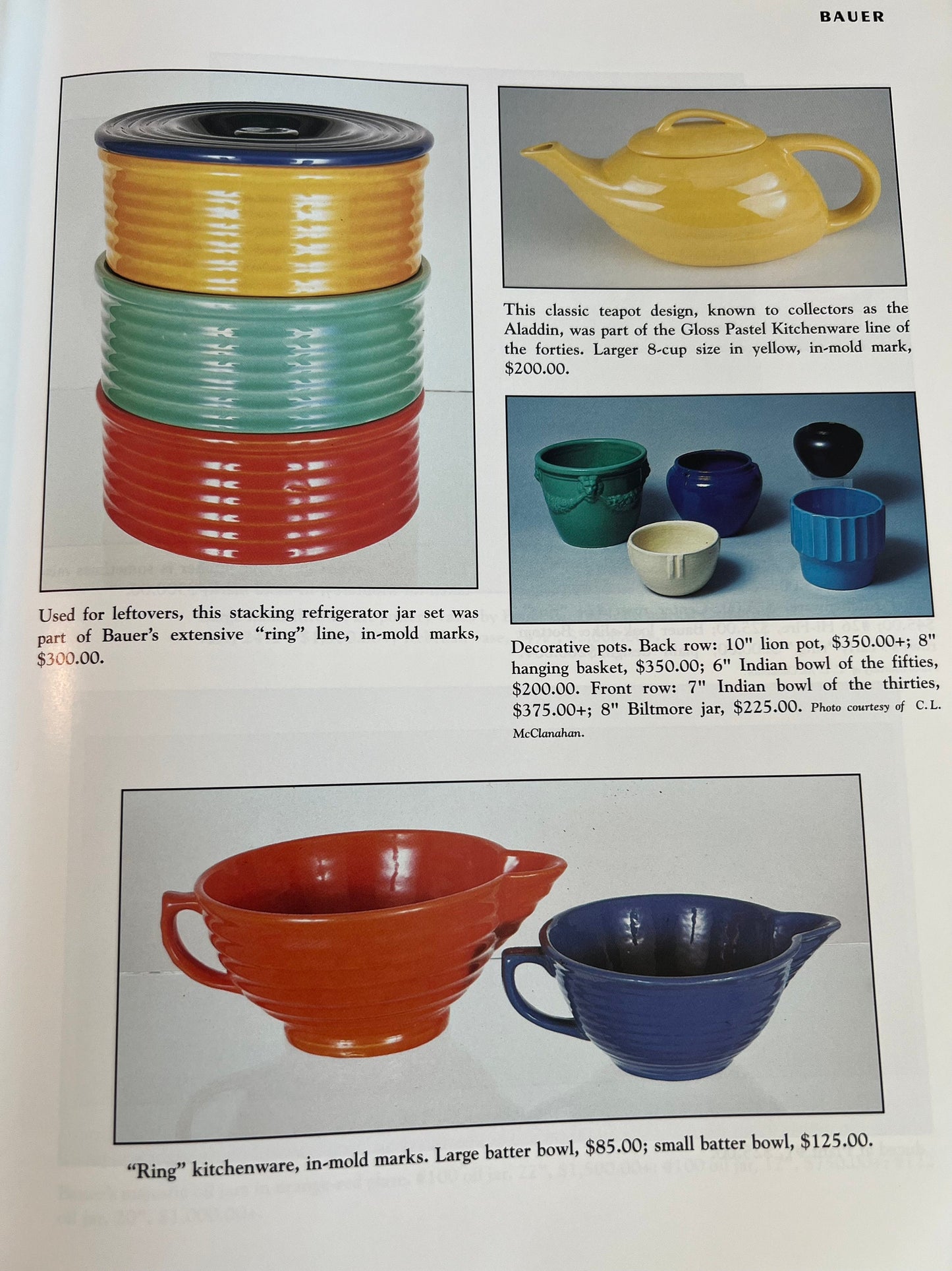 Collectors Encyclopedia of California Pottery Guide Second Edition Book By Jack Chipman Copyright 1994 Lover Antiques and Vintage