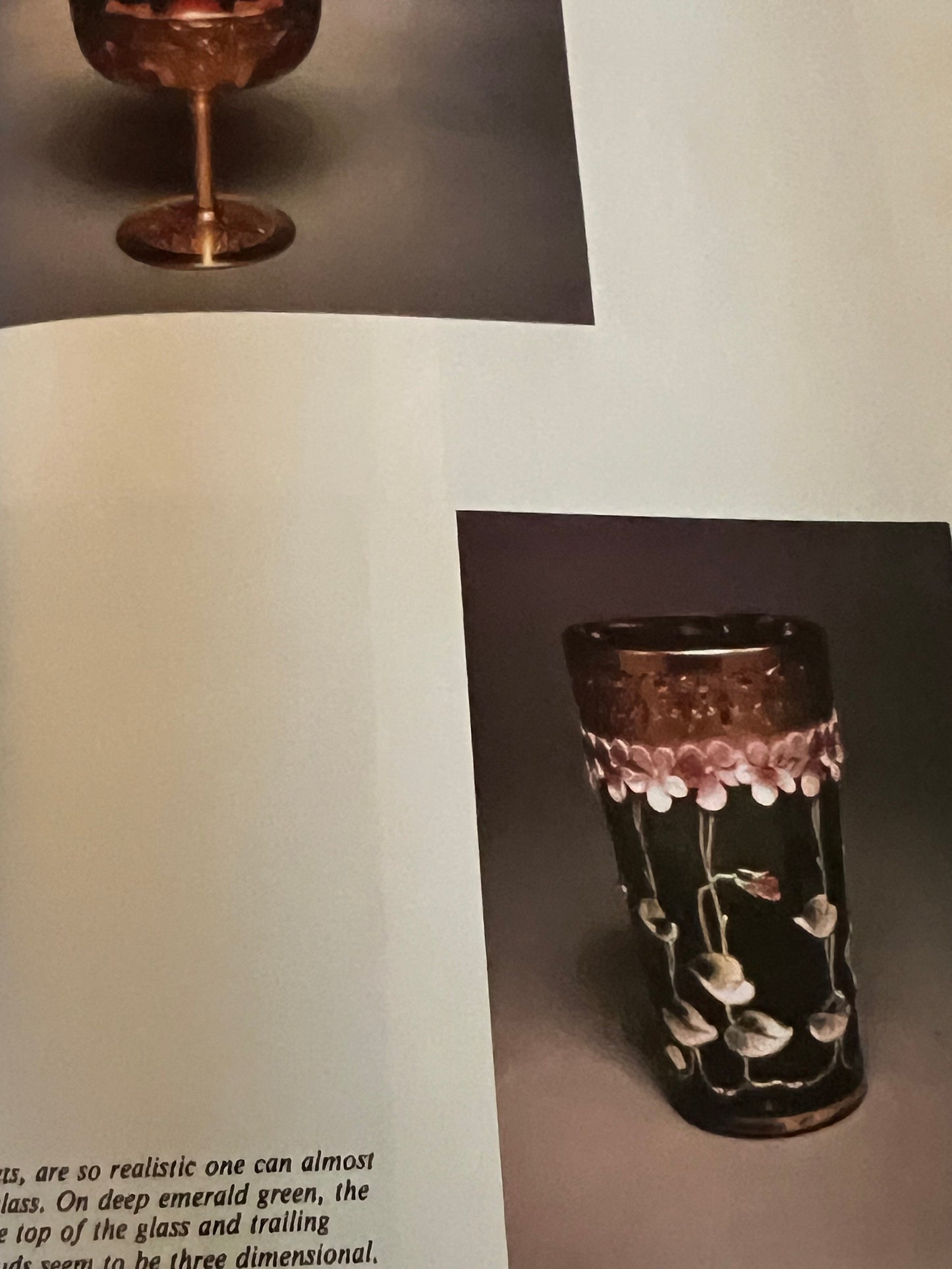 Vintage Ludwig Moser King of Glass Book, Moser Glass Book, by Mural K. Charon,