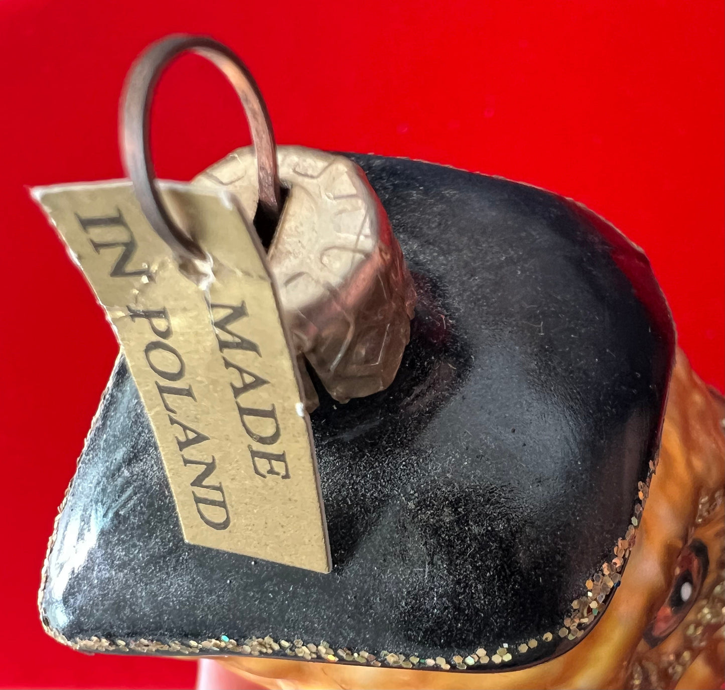 Vintage Owl With Diploma, Made in Poland, Owl Ornament, Graduate Class Owl, Christmas Holiday Retired Ornaments, Lover Antiques and Vintage