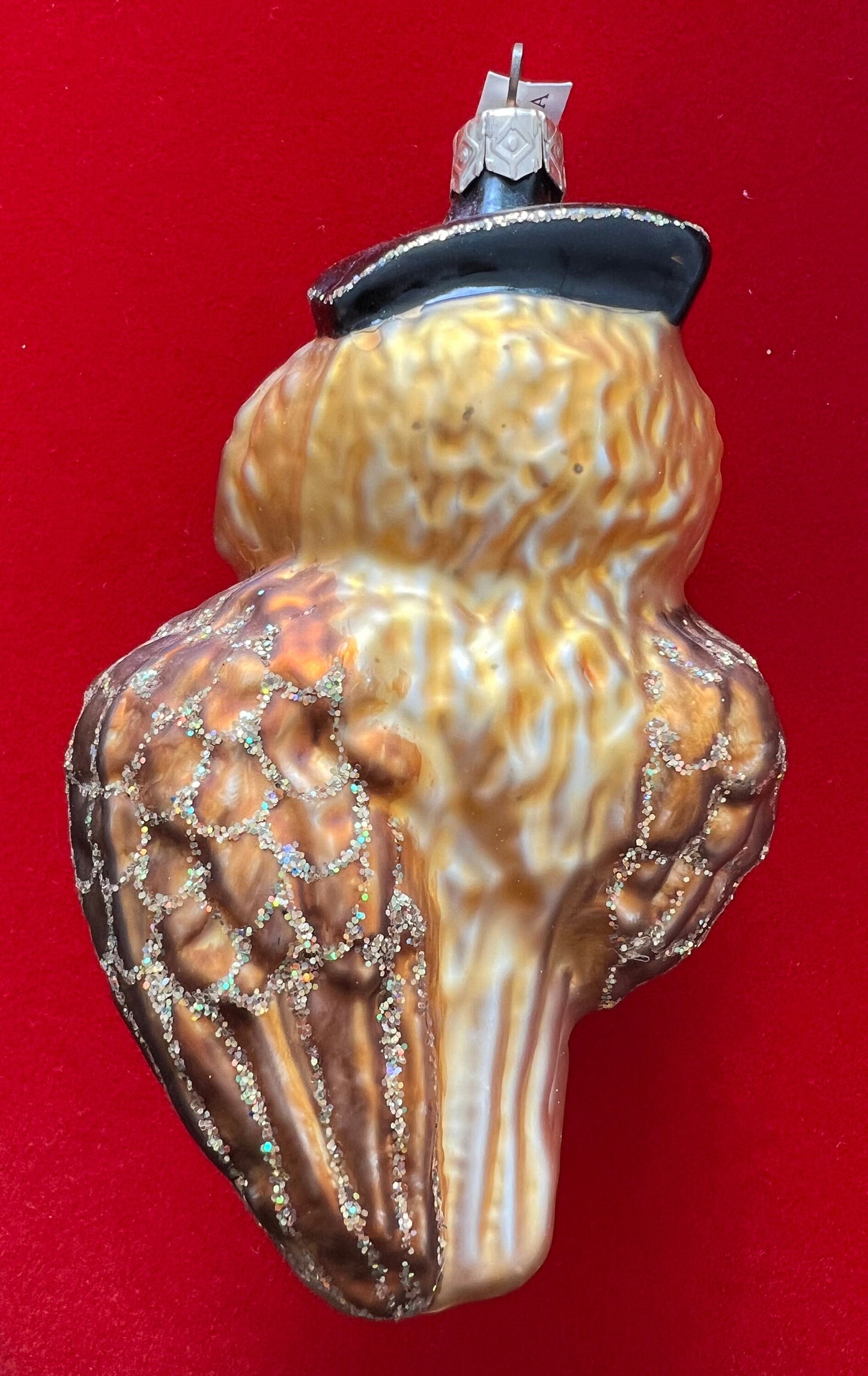 Vintage Owl With Diploma, Made in Poland, Owl Ornament, Graduate Class Owl, Christmas Holiday Retired Ornaments, Lover Antiques and Vintage