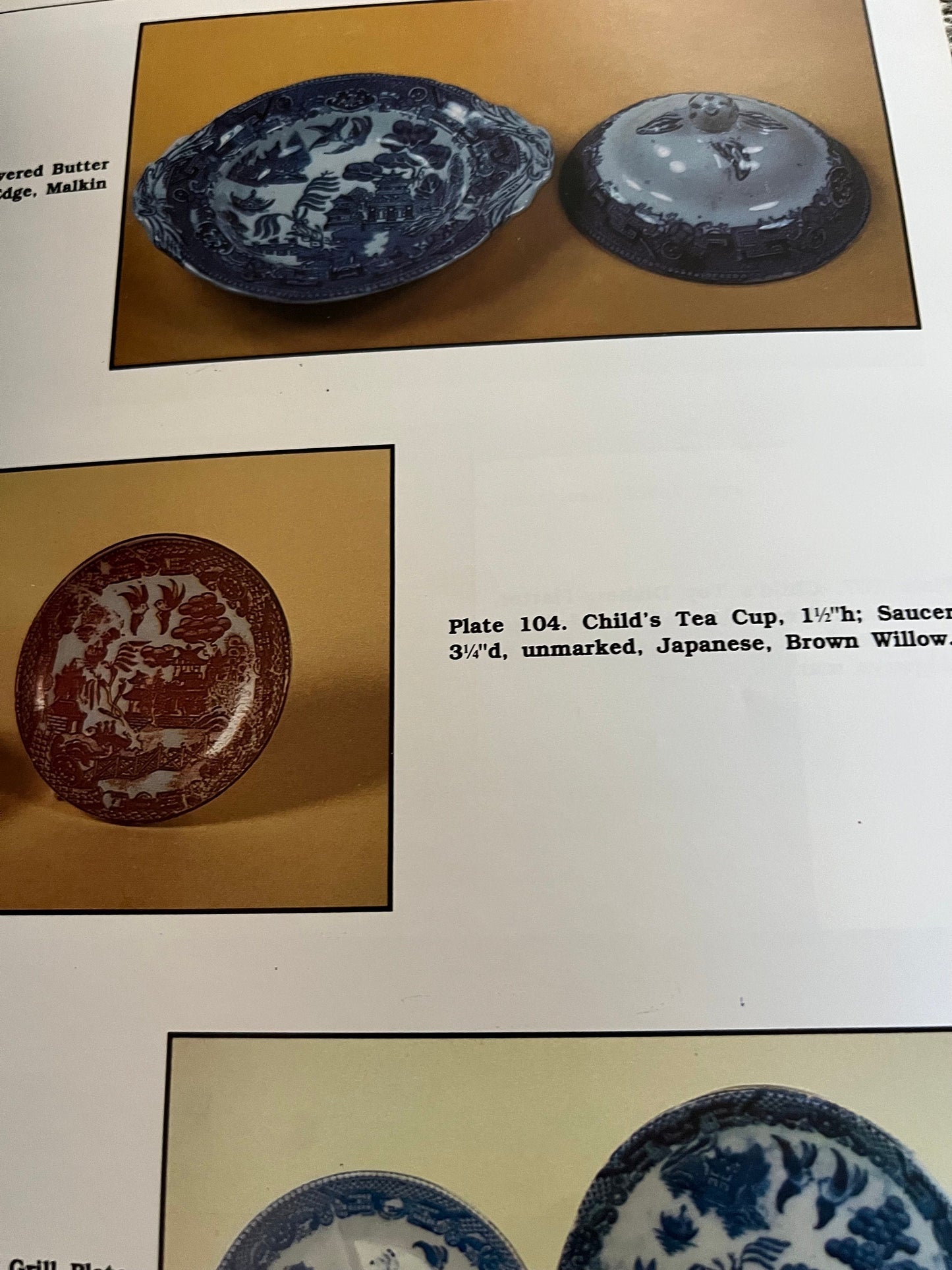 Blue Willow China Book Identification & Value Guide by Mary Frank Gaston, Lover Antiques and Vintage