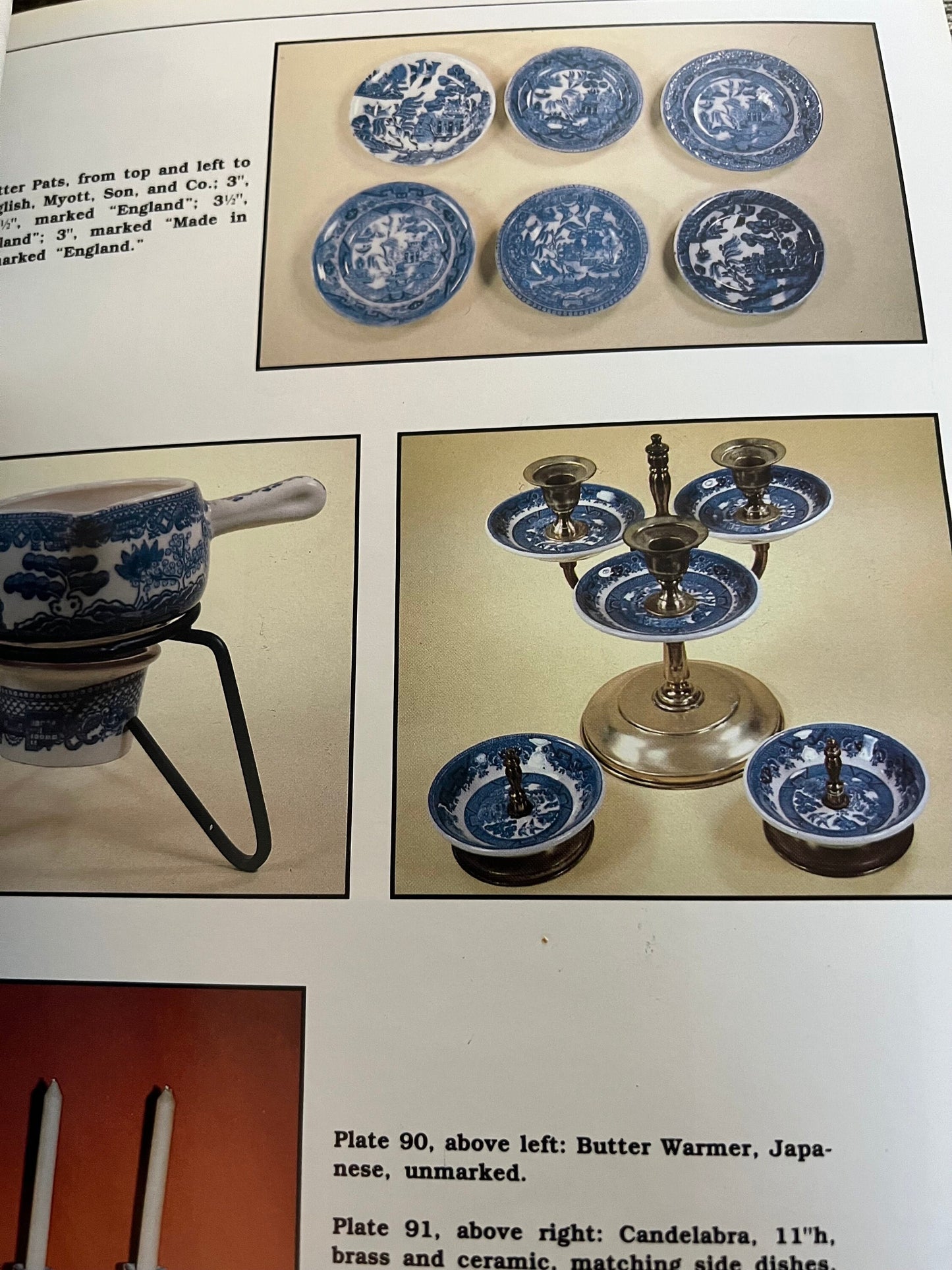 Blue Willow China Book Identification & Value Guide by Mary Frank Gaston, Lover Antiques and Vintage