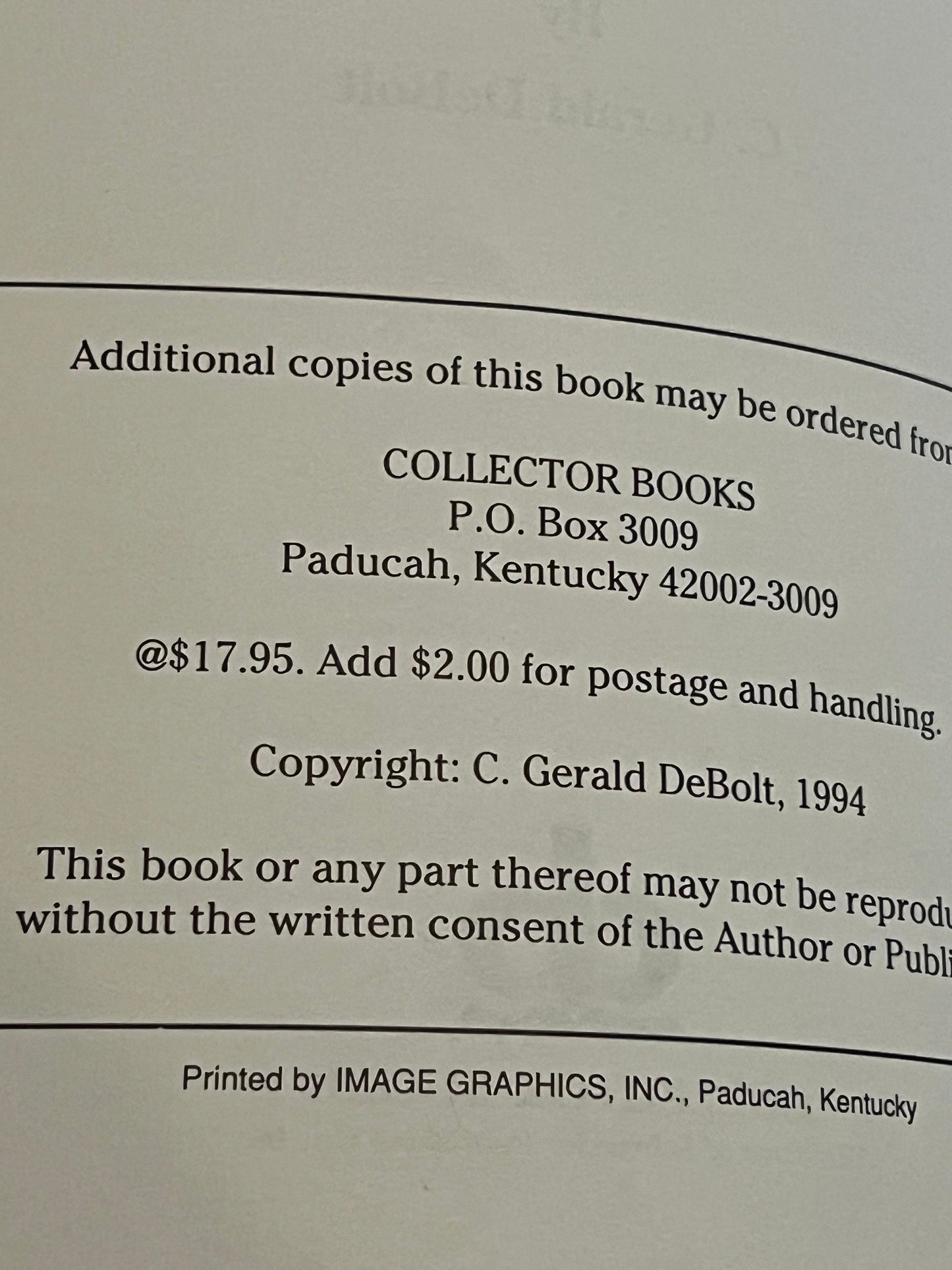 Debolt’s Dictionary of American Pottery Marks Whiteware & Porcelain Book Guide by Gerald DeBolt Lover Antiques and Vintage