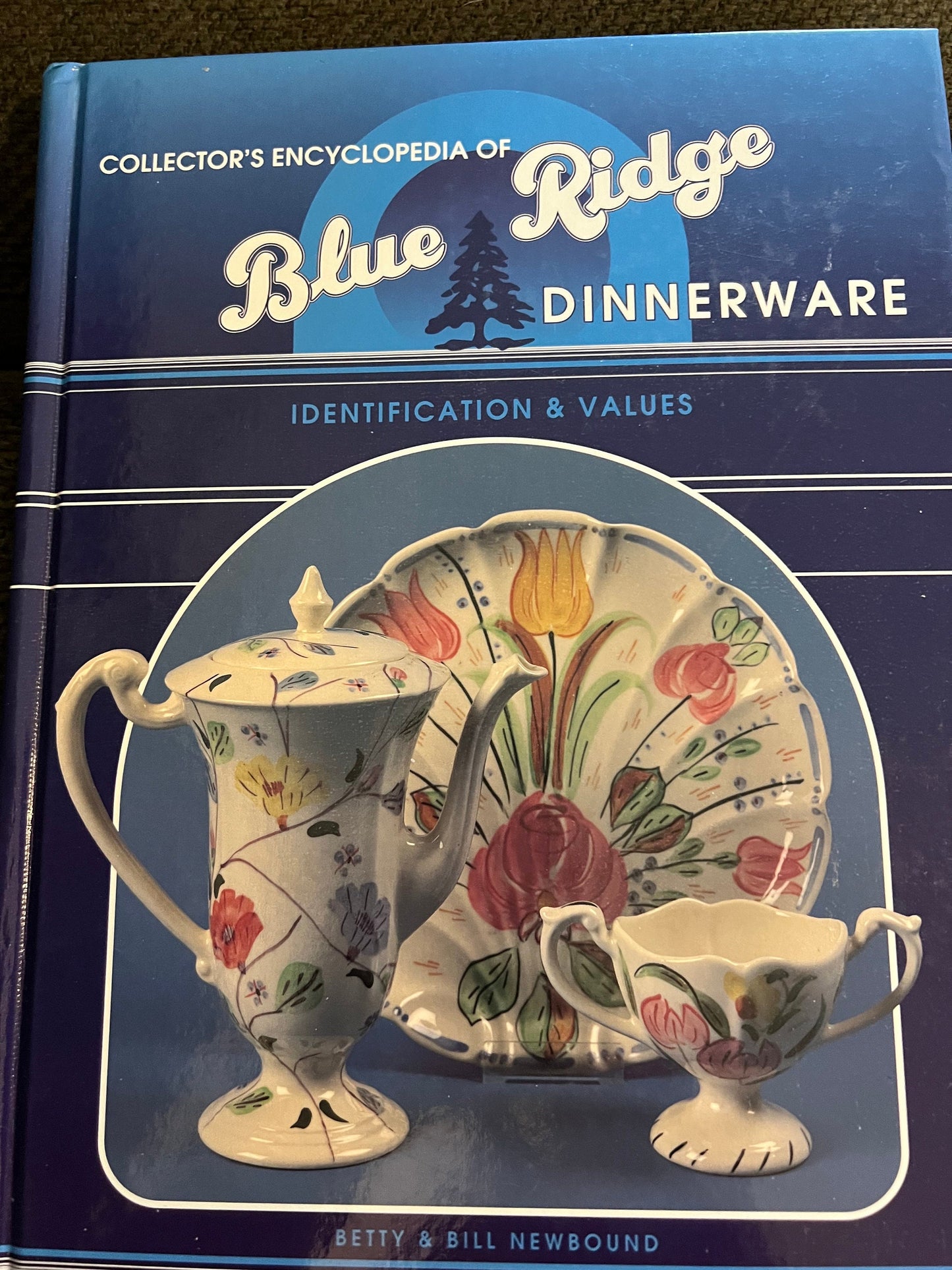 Collector’s Encyclopedia of Blue Ridge Dinnerware Identification & Values Guide Book by Betty Bill Newbound Lover Antiques and Vintage