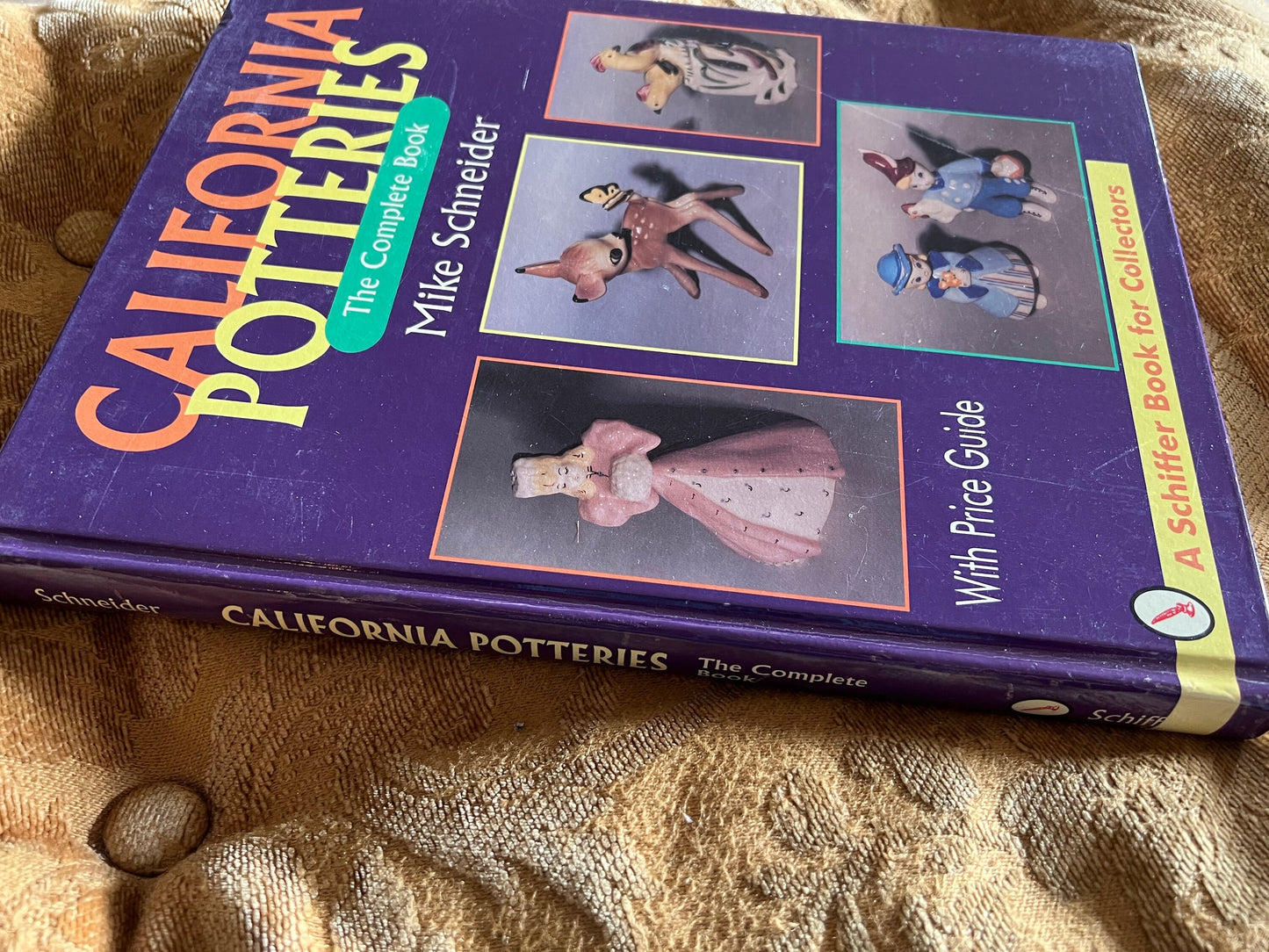 California Potteries The Complete Book with Price Guide, by Mike Schneider, Pottery Book, CA Pottery Guide, Lover Antiques and Vintage