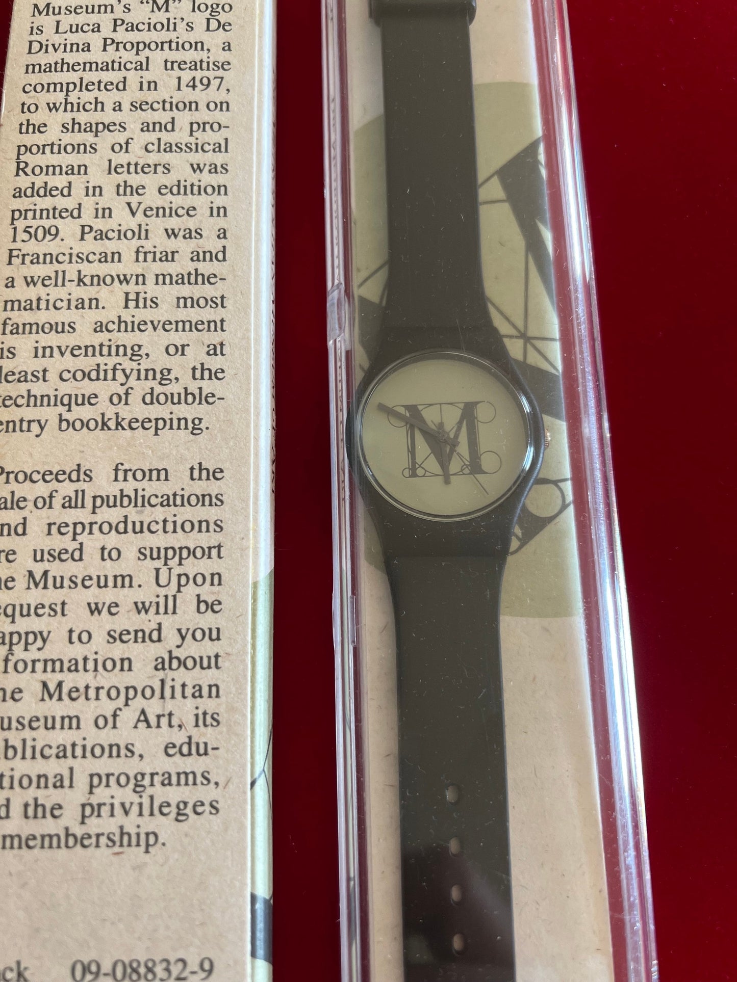 Vintage Metropolitan Museum of Art Watch, The Renaissance Watch, Brand New in Package, Vintsge Met Watch, Lover Antiques and Vintage