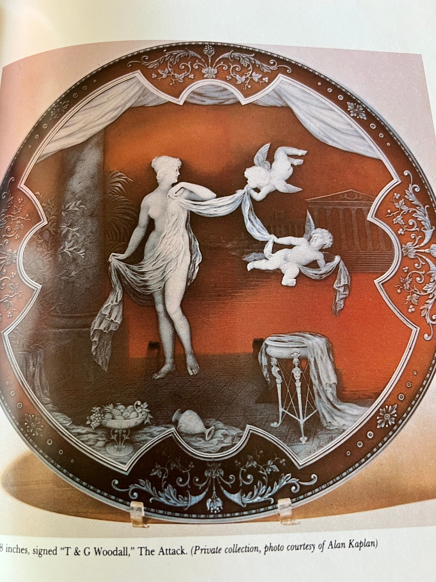 Vintage English Cameo Glass Book, by Ray and Lee Grover, Cameo Glass Guide, First Edition 1980, Lover Antiques and Vintage