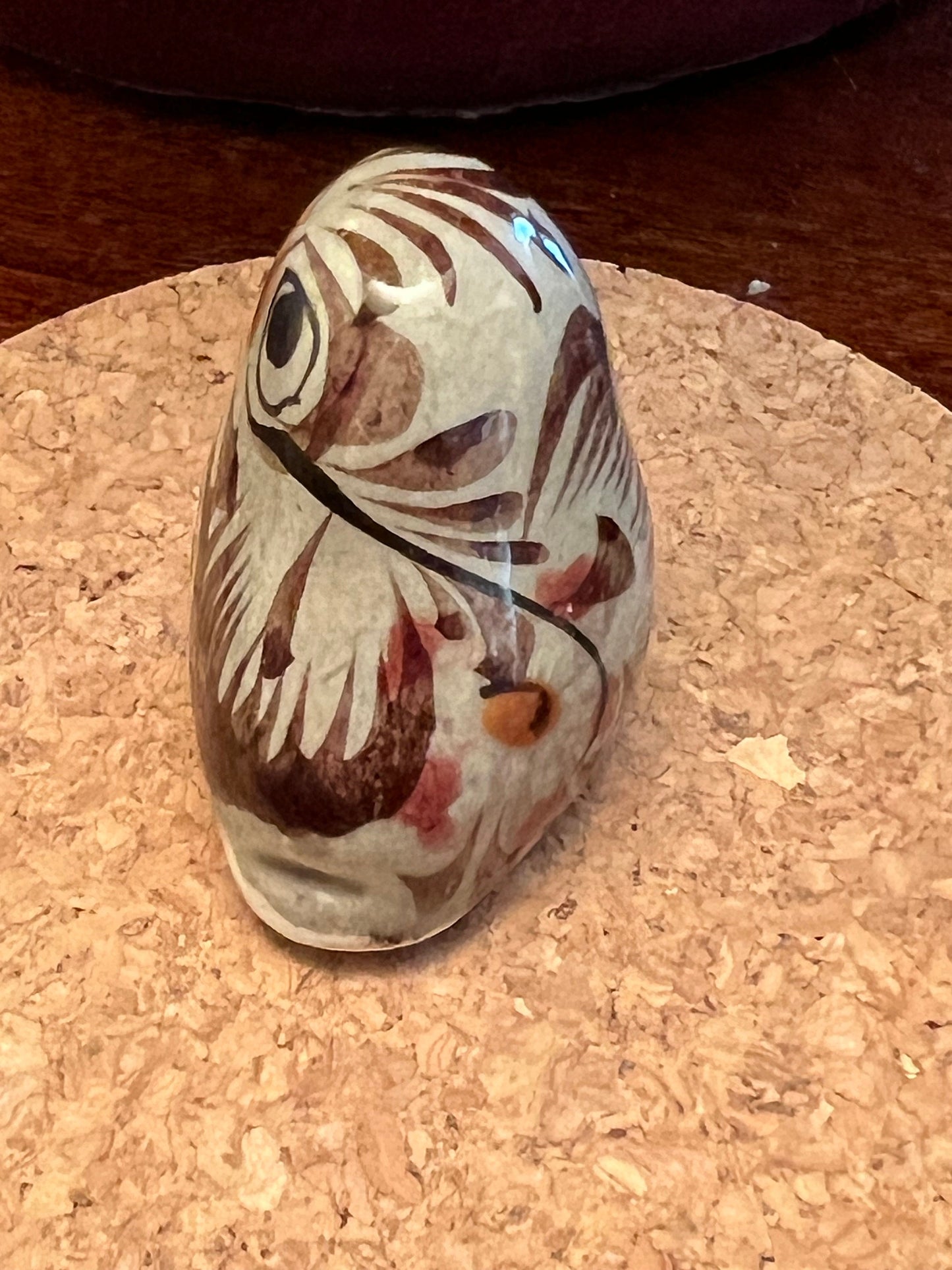 Vintage Tonala Mexican Pottery Owl, El Palomar, Ken Edwards Pottery, Owl Art, Mid-Century Modern Pottery, Bird Lover Antiques and Vintage