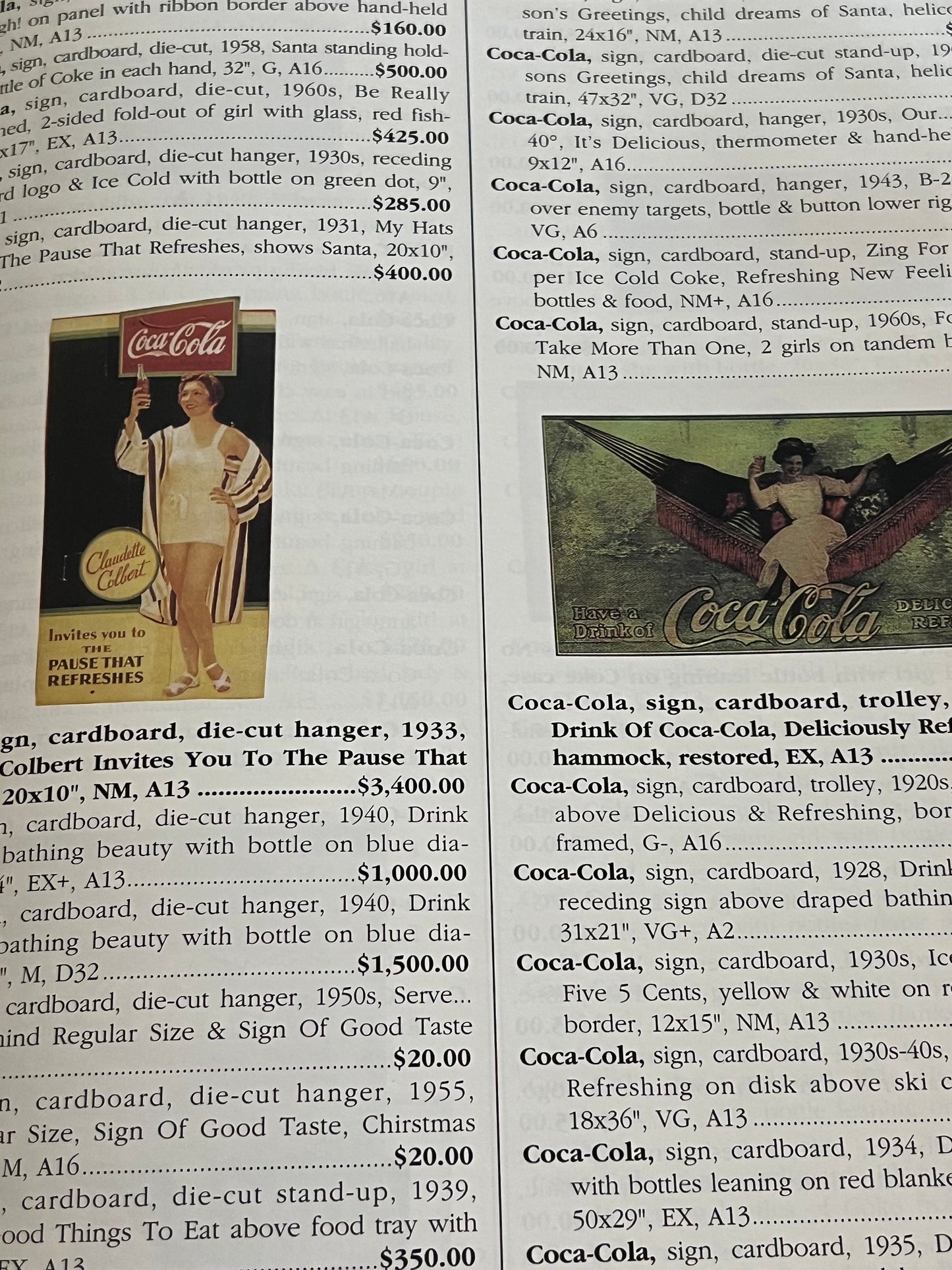 Huxford’s Collectible Advertising Book, An Illustrated Value Guide Third Edition, Pepsi Cola, Collectible Tins, Lover Antiques and Vintage