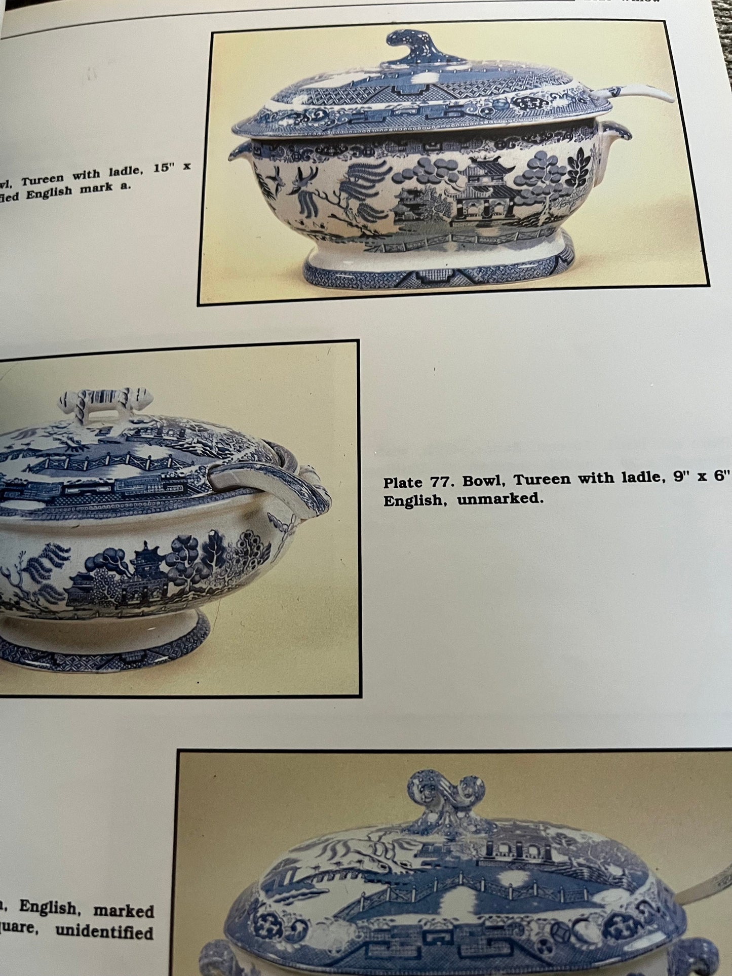 Blue Willow China Book Identification & Value Guide by Mary Frank Gaston, Lover Antiques and Vintage