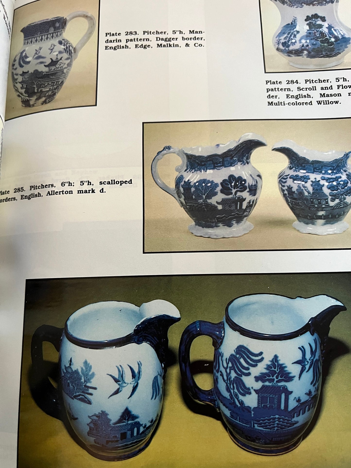 Blue Willow China Book Identification & Value Guide by Mary Frank Gaston, Lover Antiques and Vintage