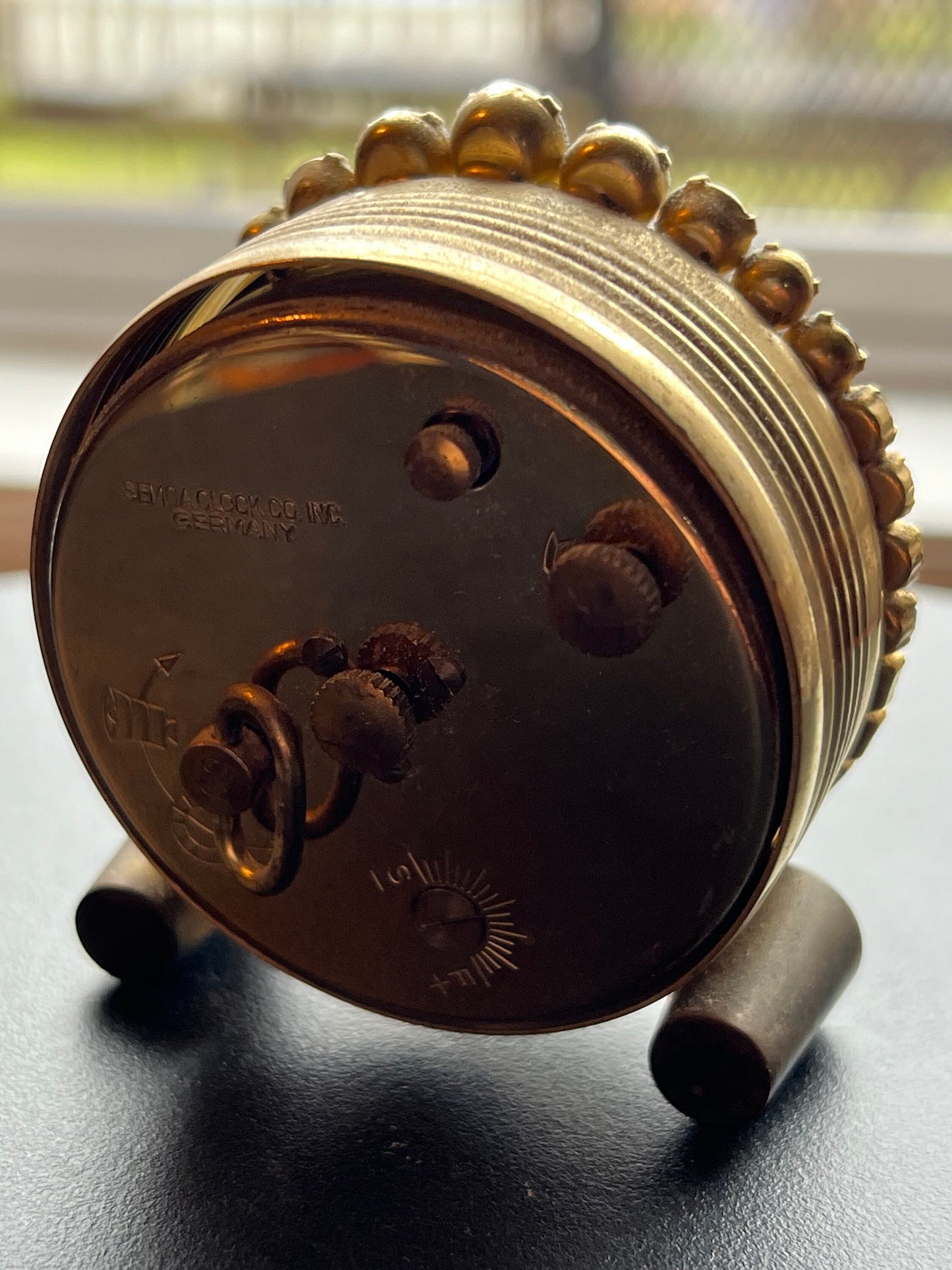 Vintage Phinney Walker Blue Swarvoski Alarm Clock, Swarvoski Stones, Nieman Marcus Clock, Blue Swarvoski Clock, Lover Antiques and Vintage