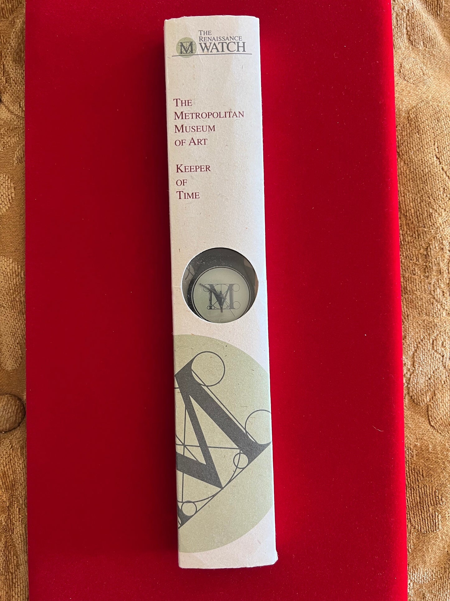 Vintage Metropolitan Museum of Art Watch, The Renaissance Watch, Brand New in Package, Vintsge Met Watch, Lover Antiques and Vintage