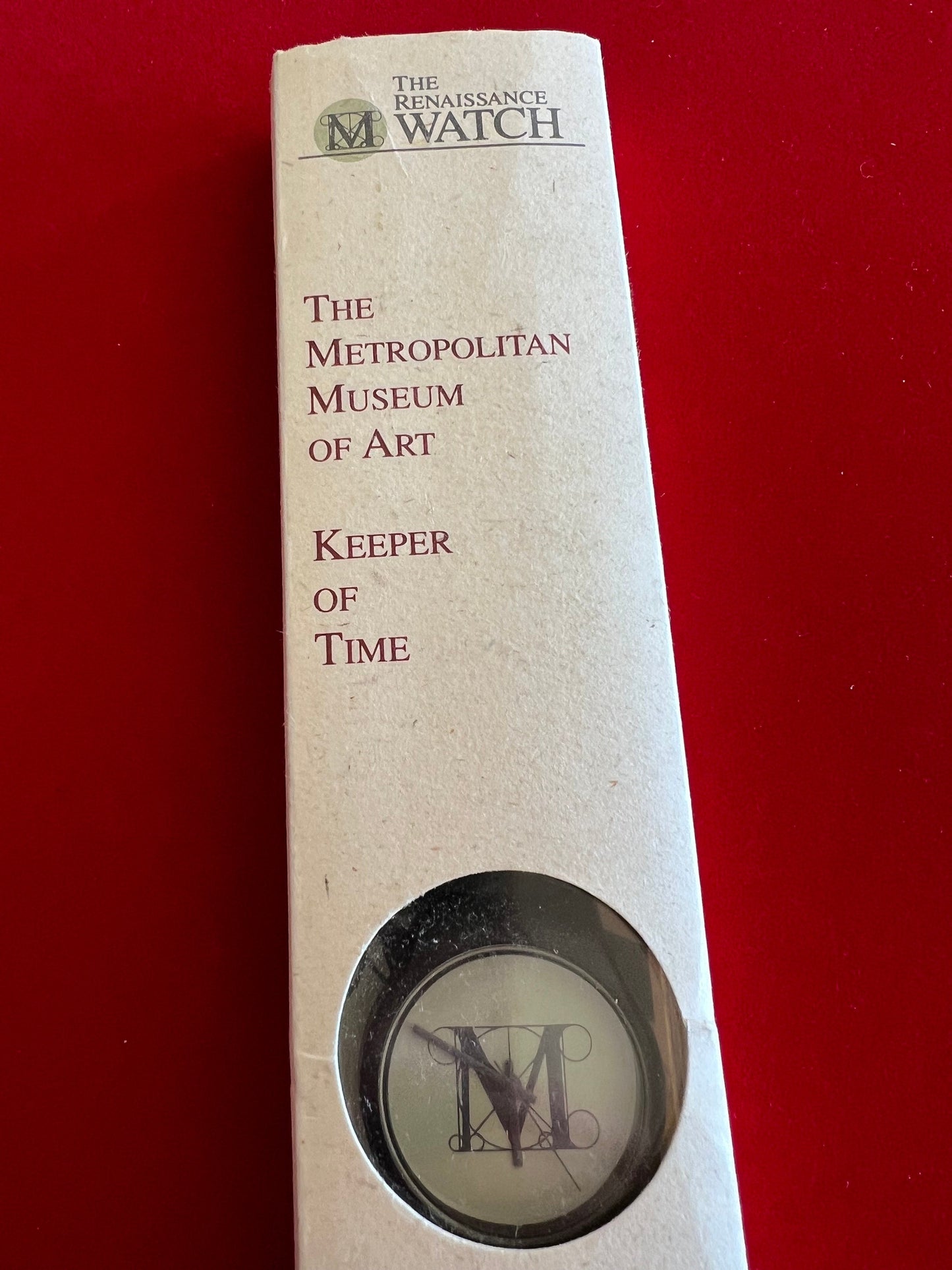 Vintage Metropolitan Museum of Art Watch, The Renaissance Watch, Brand New in Package, Vintsge Met Watch, Lover Antiques and Vintage