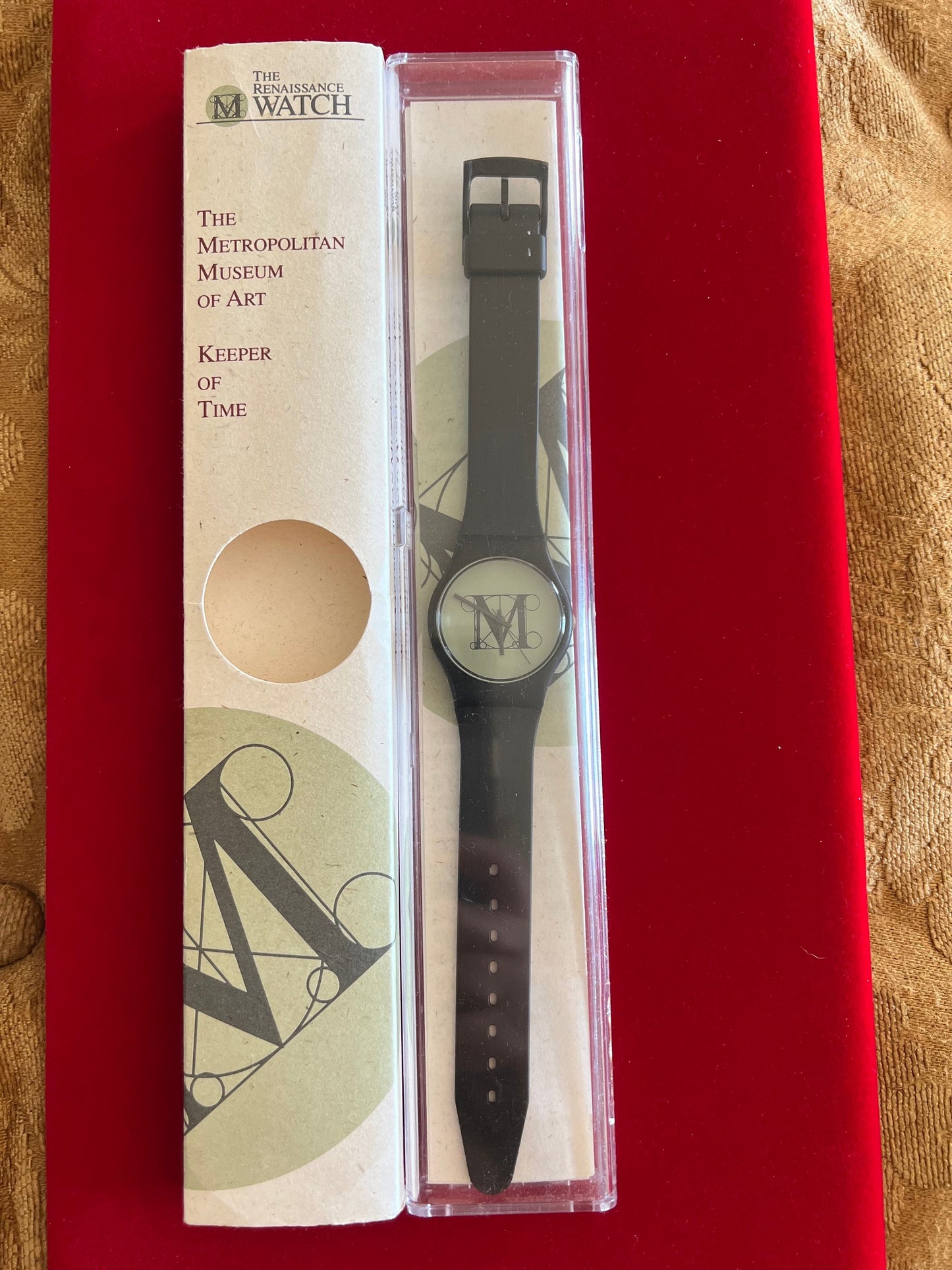Vintage Metropolitan Museum of Art Watch, The Renaissance Watch, Brand New in Package, Vintsge Met Watch, Lover Antiques and Vintage