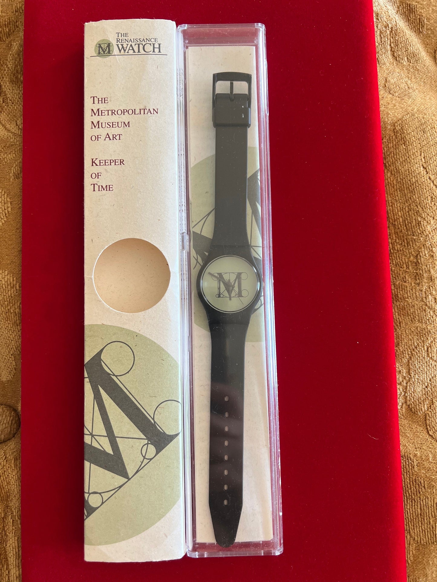 Vintage Metropolitan Museum of Art Watch, The Renaissance Watch, Brand New in Package, Vintsge Met Watch, Lover Antiques and Vintage