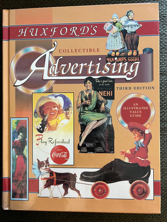 Huxford’s Collectible Advertising Book, An Illustrated Value Guide Third Edition, Pepsi Cola, Collectible Tins, Lover Antiques and Vintage