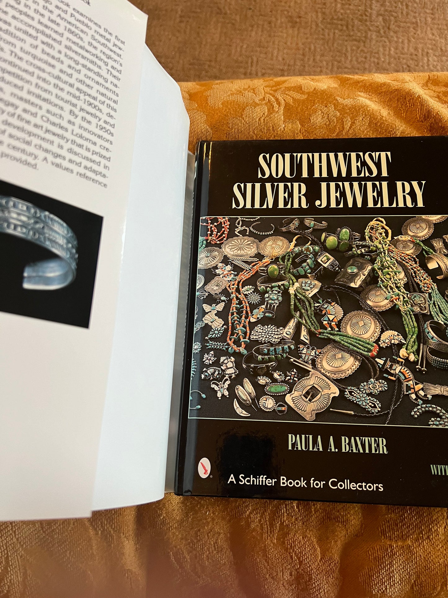 Southwest Silver Jewelry Book, with Price Guide, by Paula A. Baxter, Lover Antiques and Vintage