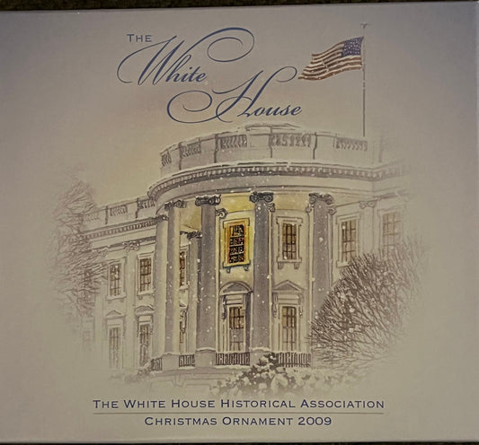 The White House Historical Association Christmas Ornament 2009, Holiday Ornament, President Grover Cleveland, Lover Antiques and Vintage