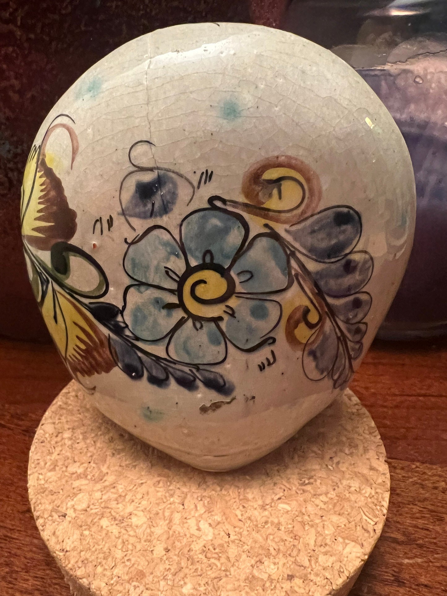 Vintage Tonala Mexican Pottery Owl, signed CAT, Ken Edwards Pottery, Owl Art, Mid-Century Modern Pottery, Bird Lover Antiques and Vintage