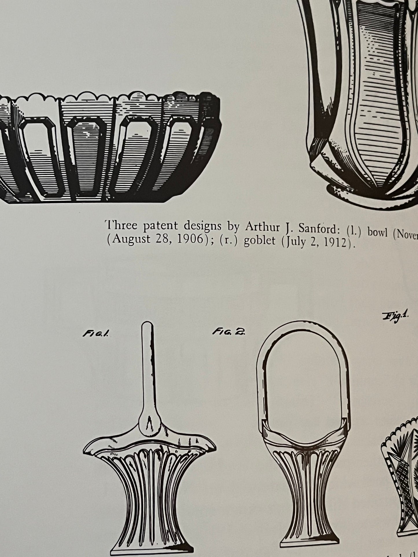 American Pressed Glass and Figure Bottles Book, Pressed Glass Guide, by Albert Christian Revi, Glass Art Books, Lover Antiques and Vintage