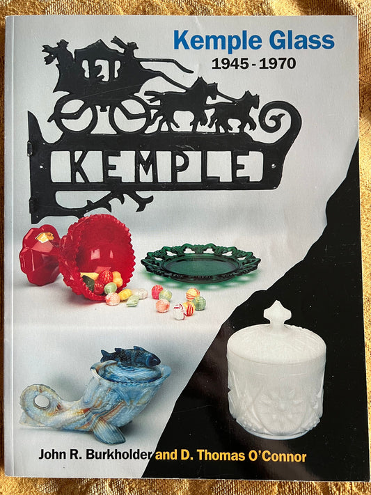 Kemble Glass Works Book, John E. Kemble Glass Works 1945-1970, Glass Art Guide, Kemble Art Glass Book, Lover Antiques and Vintage