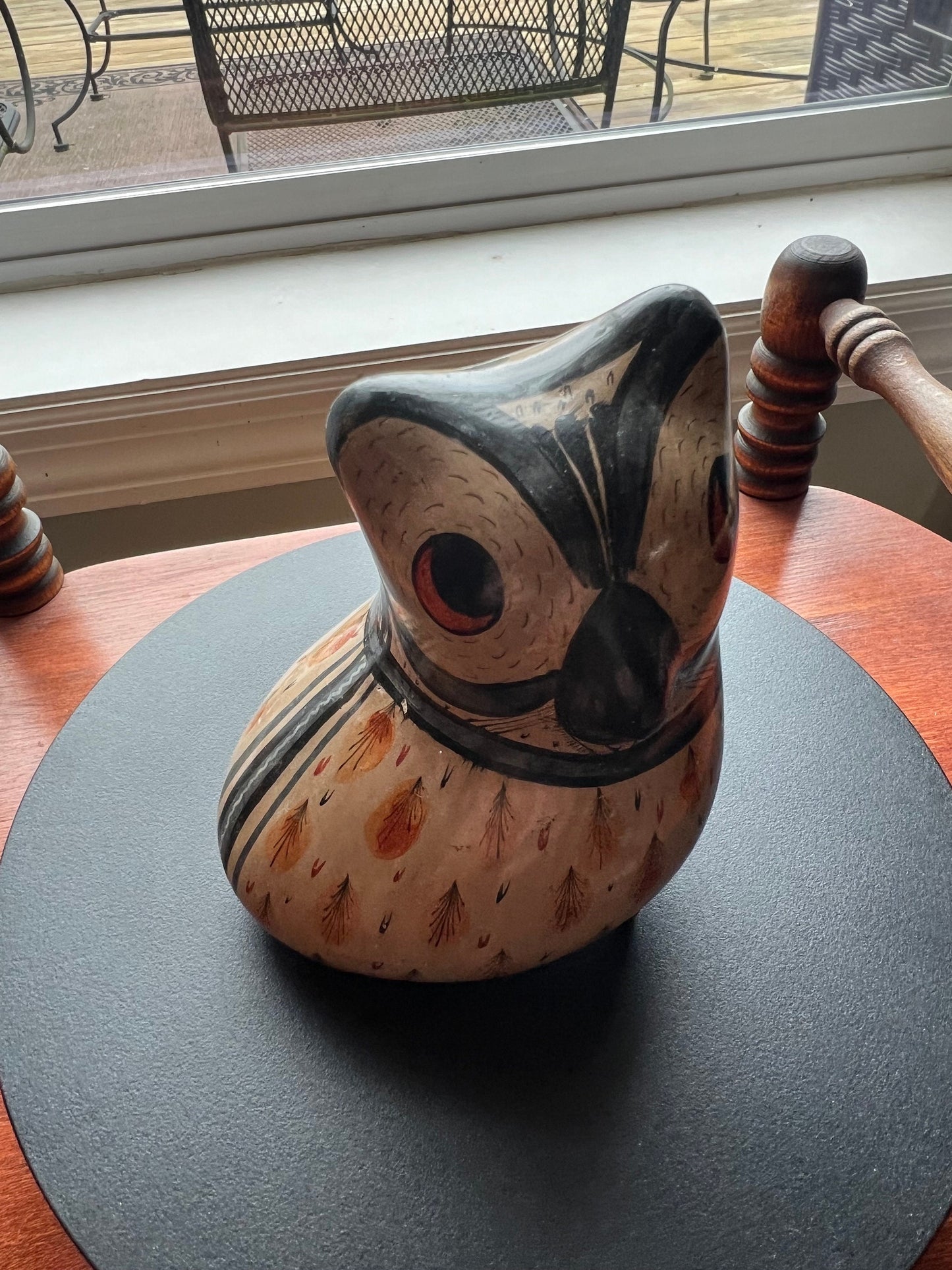 Vintage Solis Tonala Mexican Pottery Owl, Ken Edwards Pottery, Owl Art, Mid-Century Modern Pottery, Bird Lover Antiques and Vintage