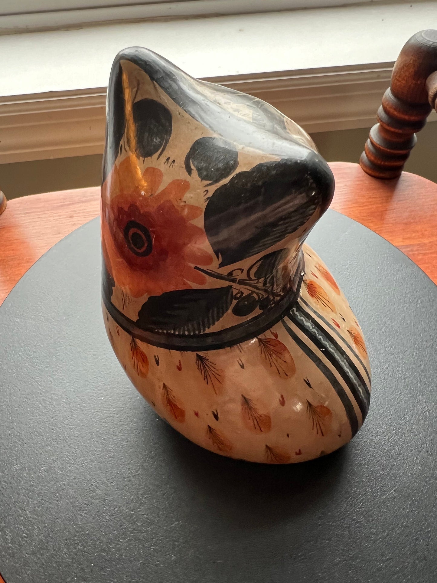 Vintage Solis Tonala Mexican Pottery Owl, Ken Edwards Pottery, Owl Art, Mid-Century Modern Pottery, Bird Lover Antiques and Vintage