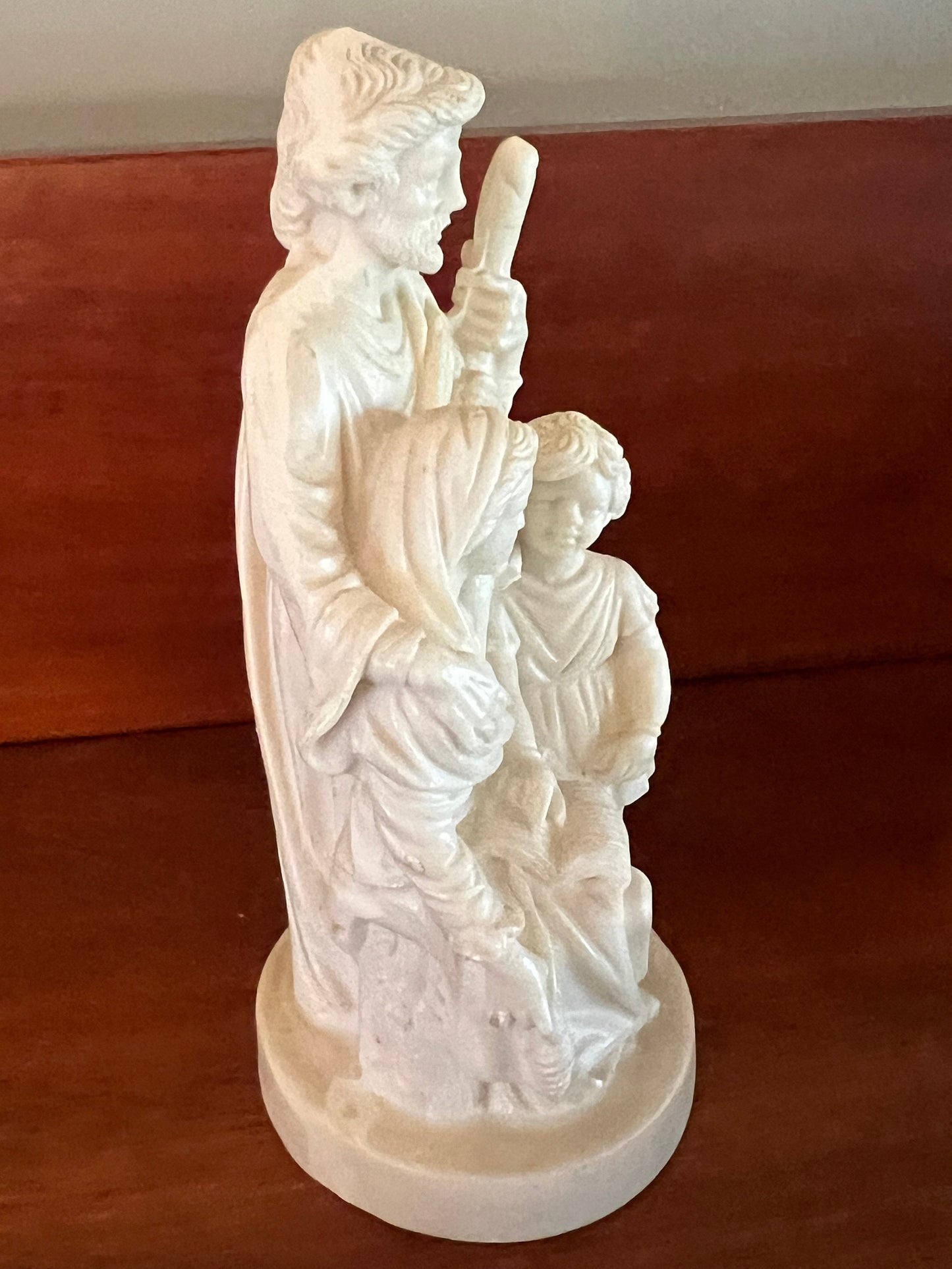 Vintage Jesus, Mary & Joseph Figurine, Made in Italy by Columbia, Cast Resin Figure, The Holy Family Figurine, Lover Antiques and Vintage