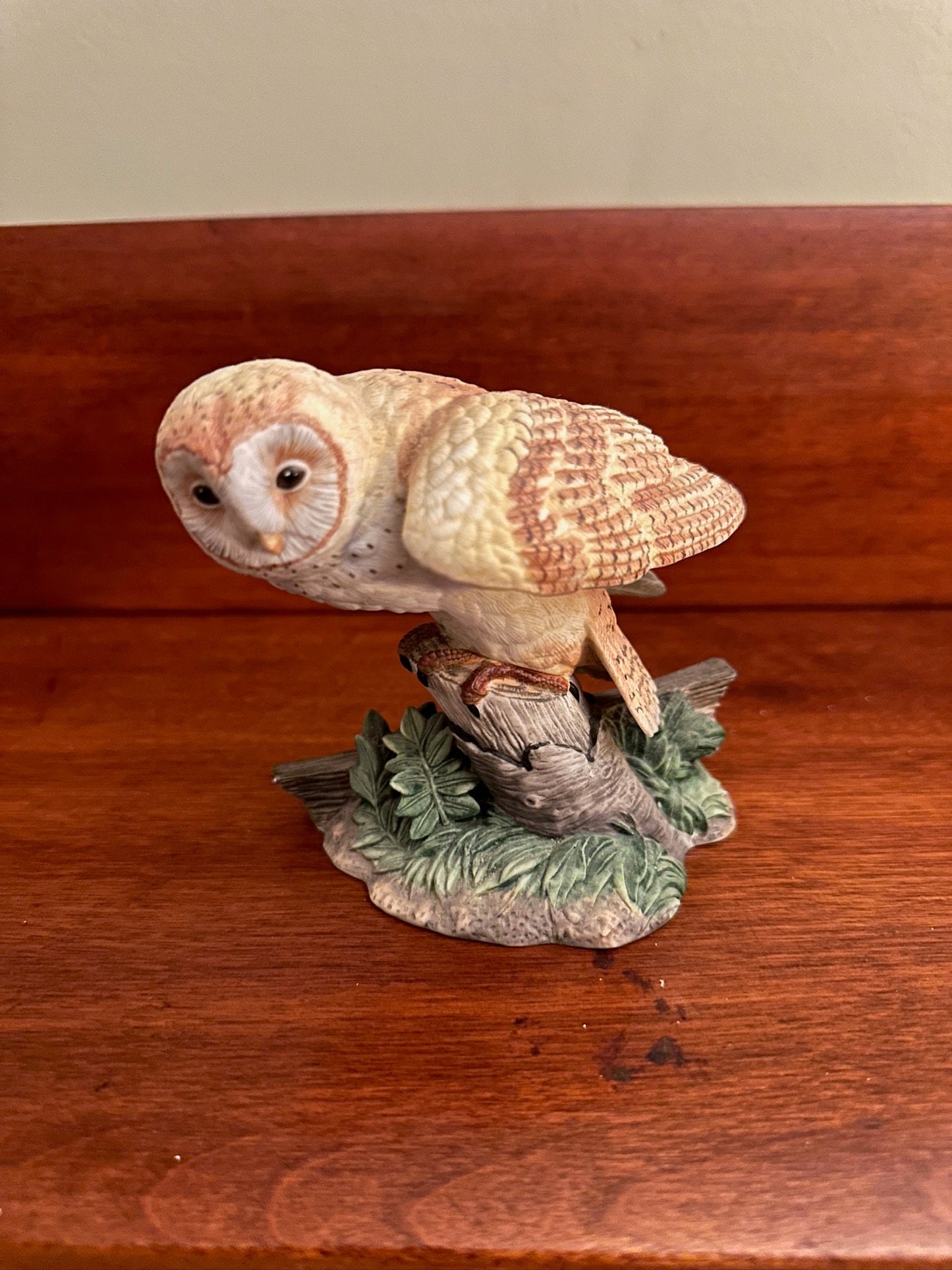 Vintage Lenox American Barn Owl Bird Figurine, Lenox Garden Bird Animals, Fine Porcelain Barn Owl, Lenox Owl, Porcelain Owl, Lover Antiques