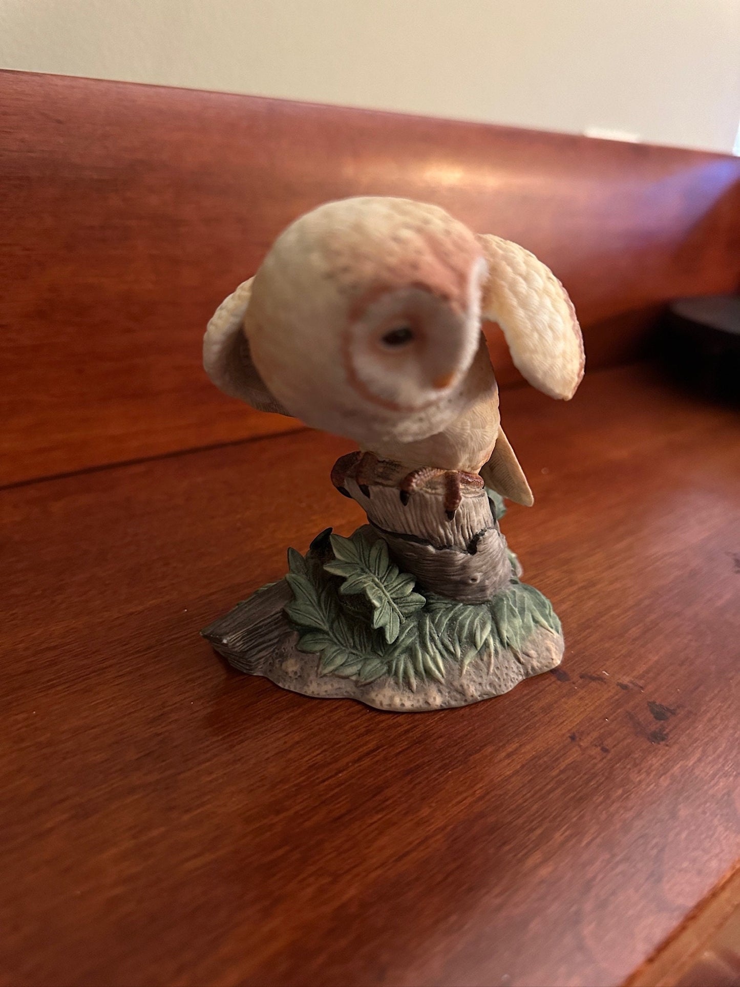 Vintage Lenox American Barn Owl Bird Figurine, Lenox Garden Bird Animals, Fine Porcelain Barn Owl, Lenox Owl, Porcelain Owl, Lover Antiques